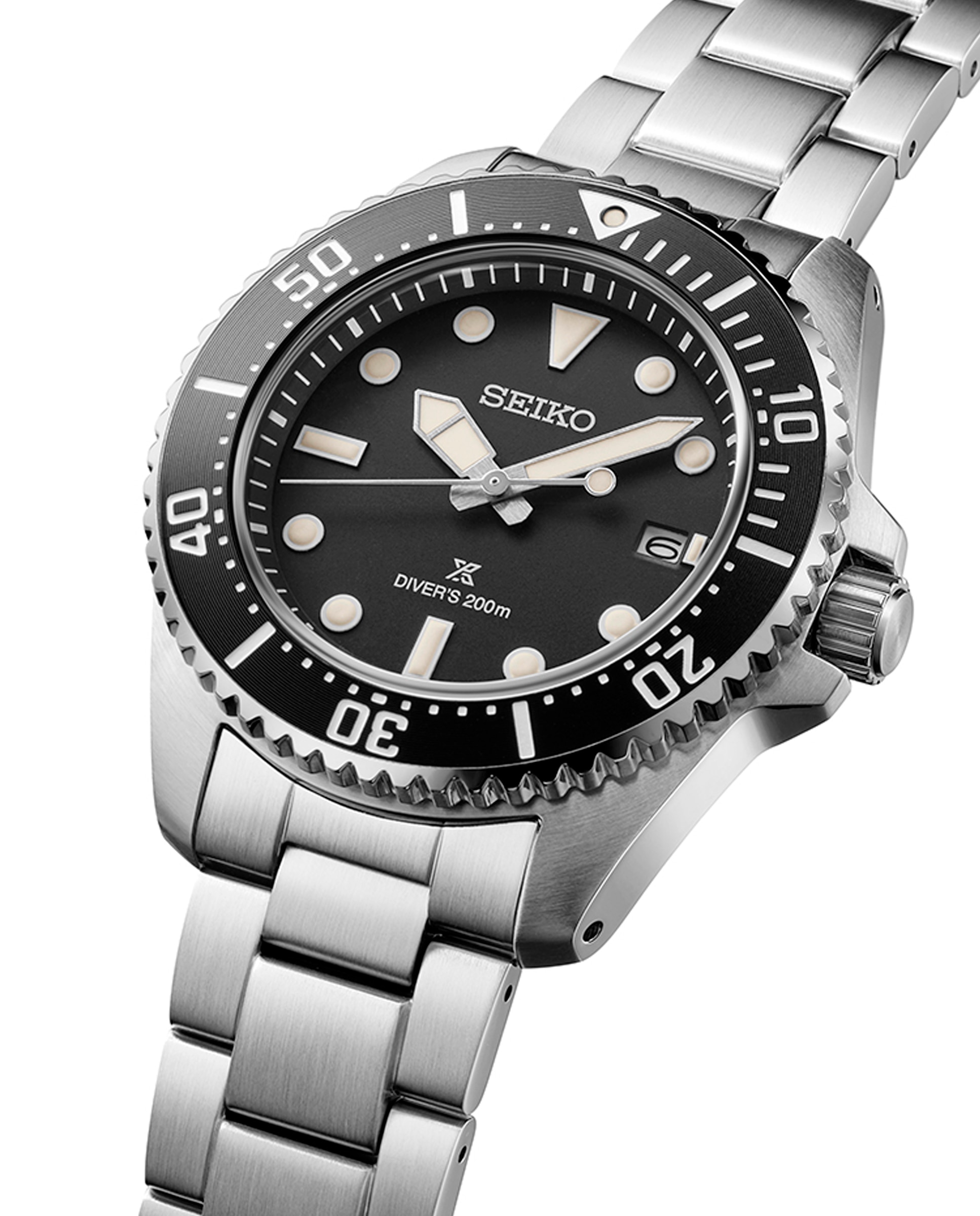 Relógio Prospex Sne597p1 de Aço e Bracelete Prateada Prata-3
