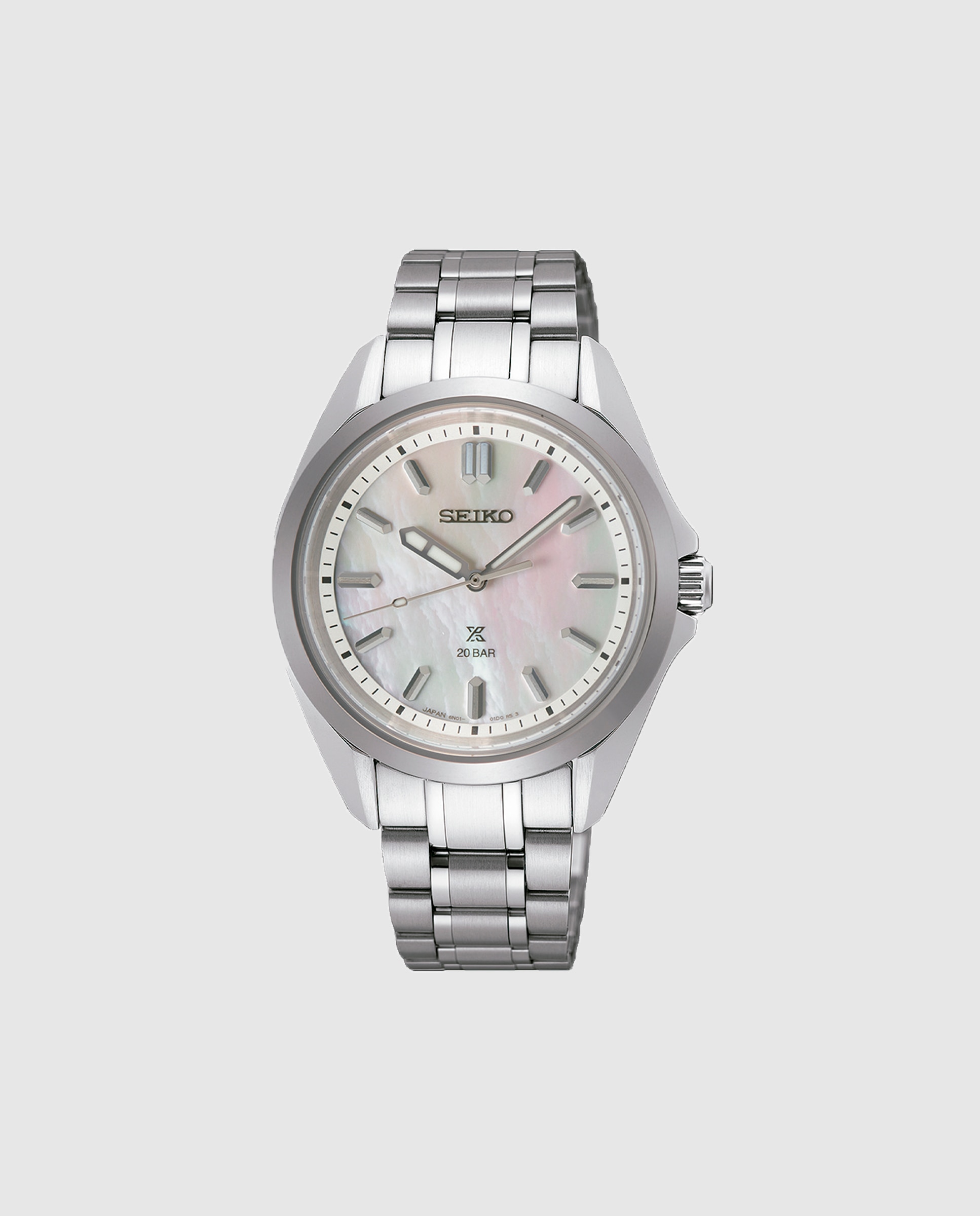 Imagem 0 de Relógio Prospex Sur605j1 de Aço e Bracelete Prateada