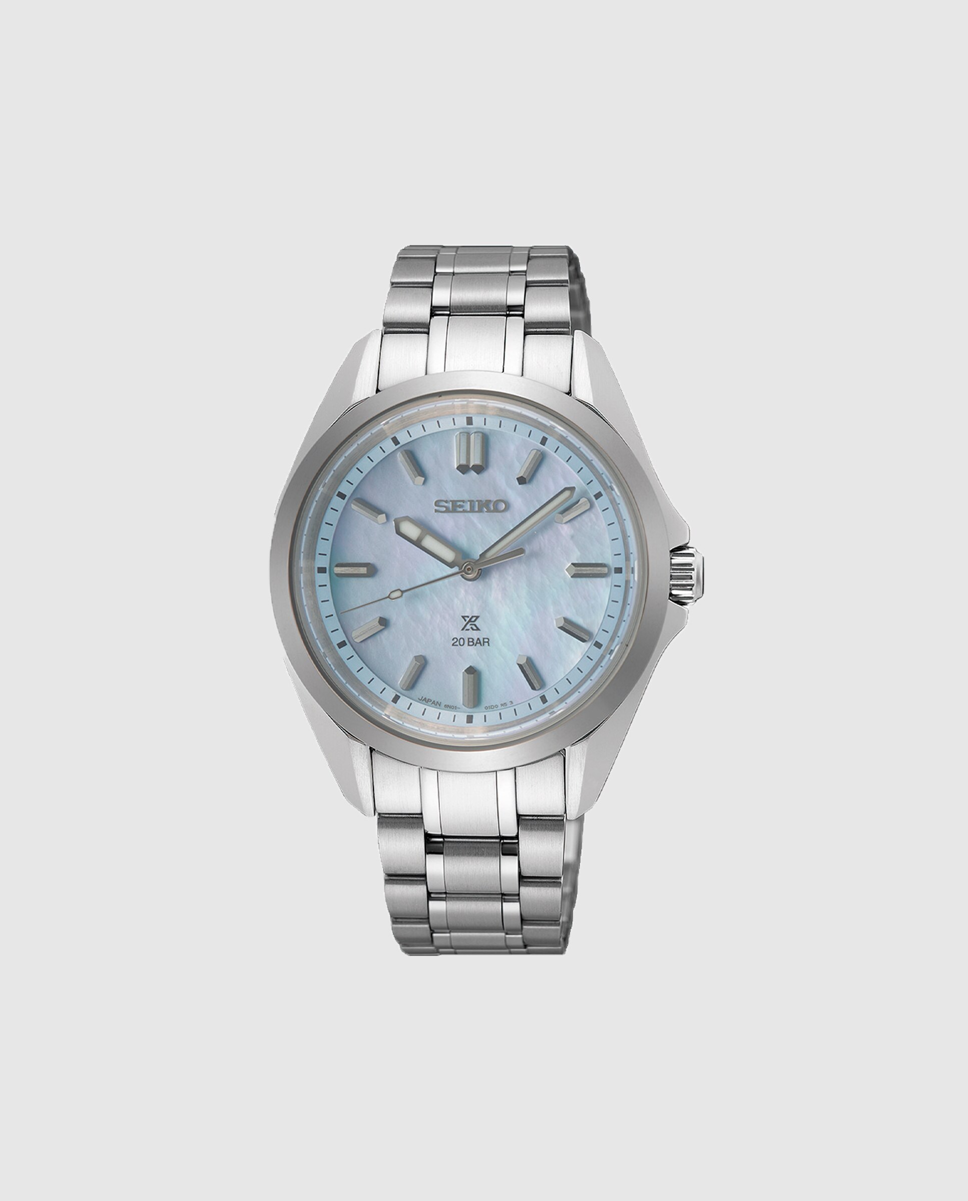 Imagem 0 de Relógio Prospex Sur607j1 de Aço e Bracelete Prateada