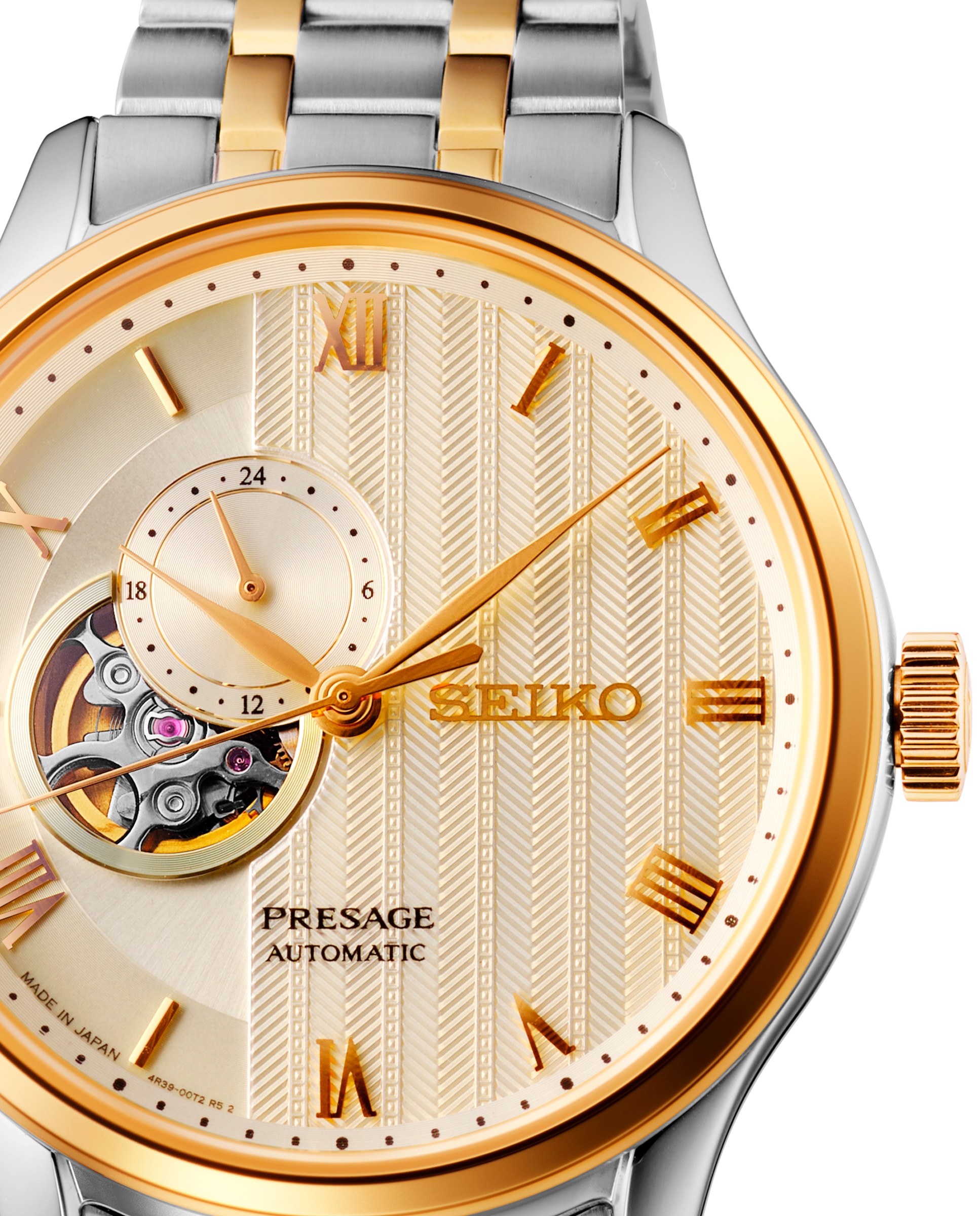 Relógio Presage Ssa464j1 Automático de Aço e Bracelete Prateada Prata-2