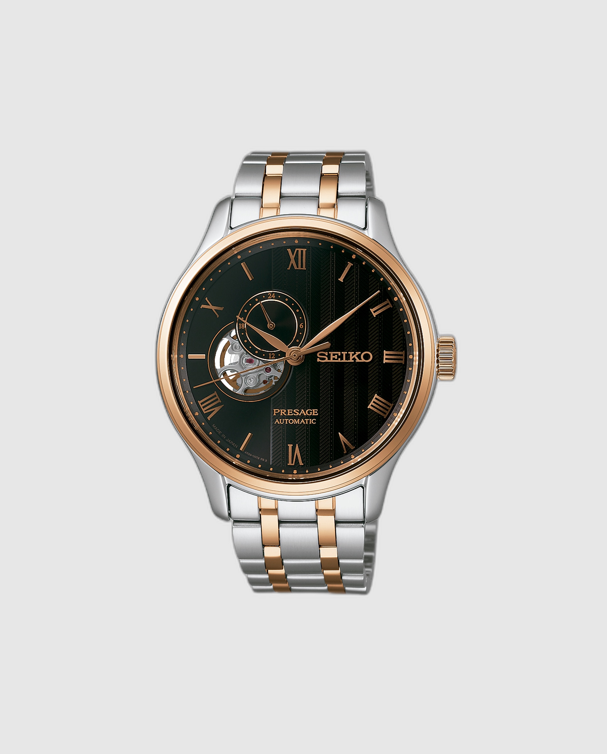 Relógio Presage Ssa466j1 Automático de Aço e Bracelete Prateada Prata-1