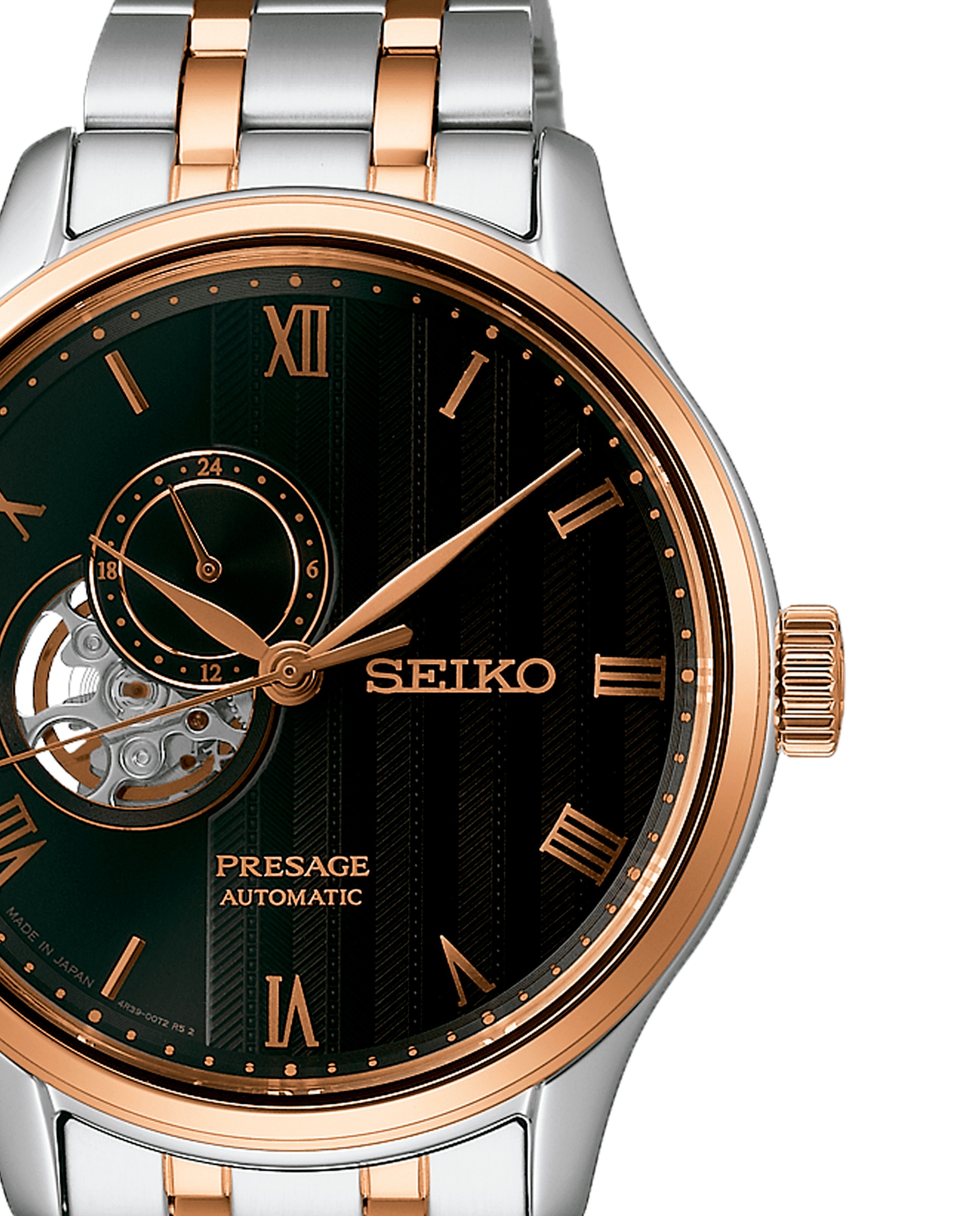 Relógio Presage Ssa466j1 Automático de Aço e Bracelete Prateada Prata-2
