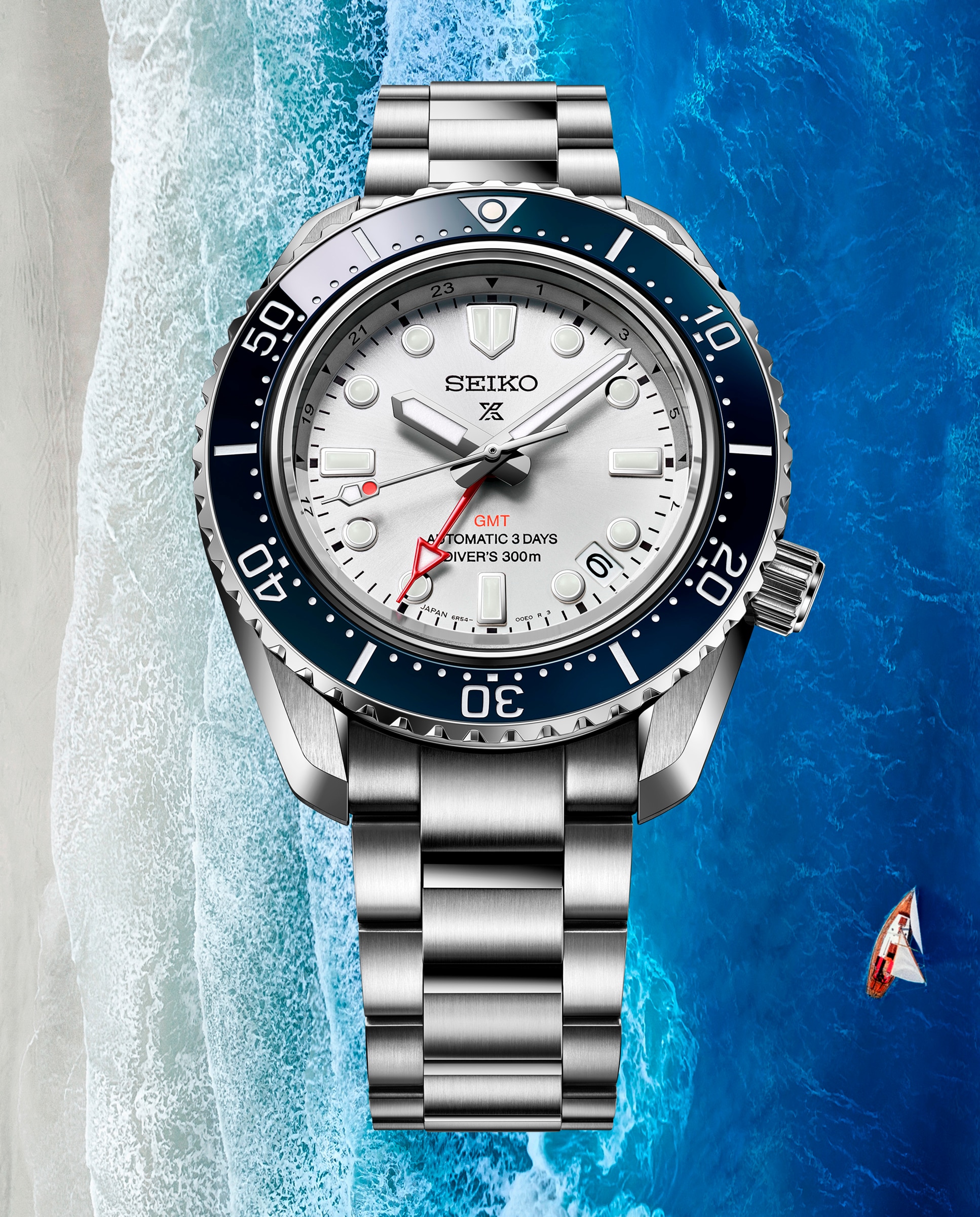 Relógio Prospex Spb519j1 Automático de Aço e Bracelete Prateada Prata-3