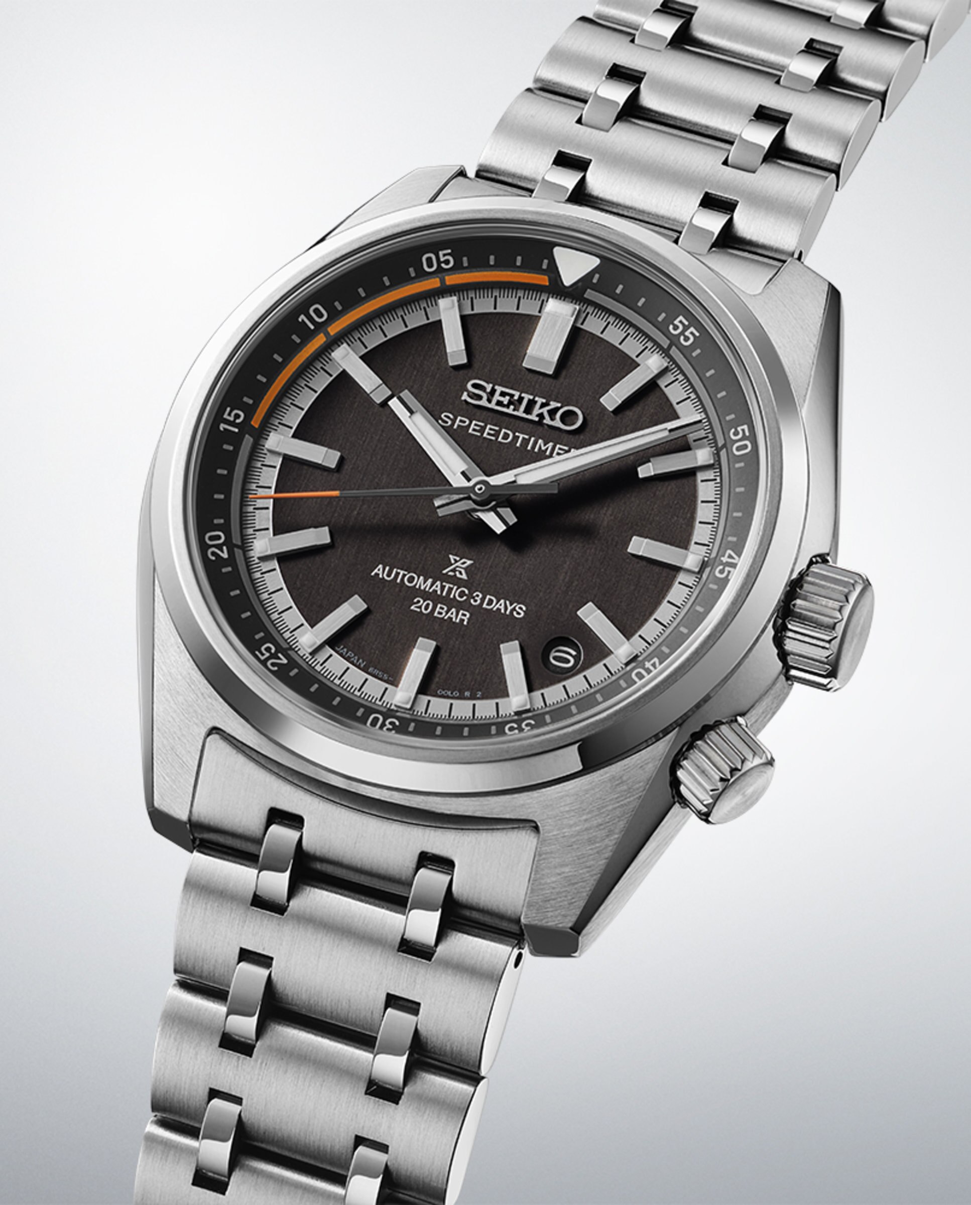 Relógio Prospex Spb515j1 Automático de Aço e Bracelete Prateada Prata-3