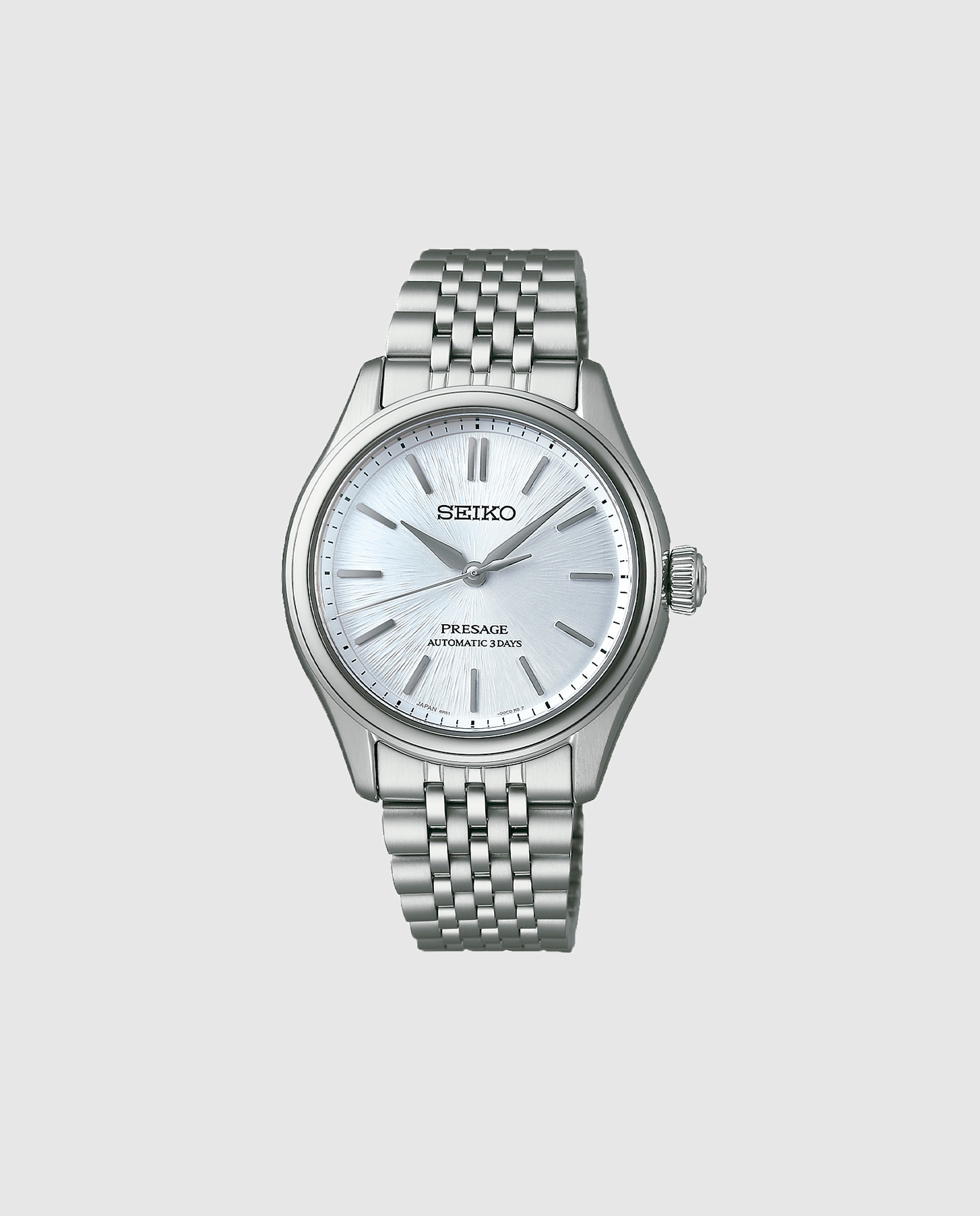 Relógio Presage Spb521j1 Automático de Aço e Bracelete Prateada Prata-1