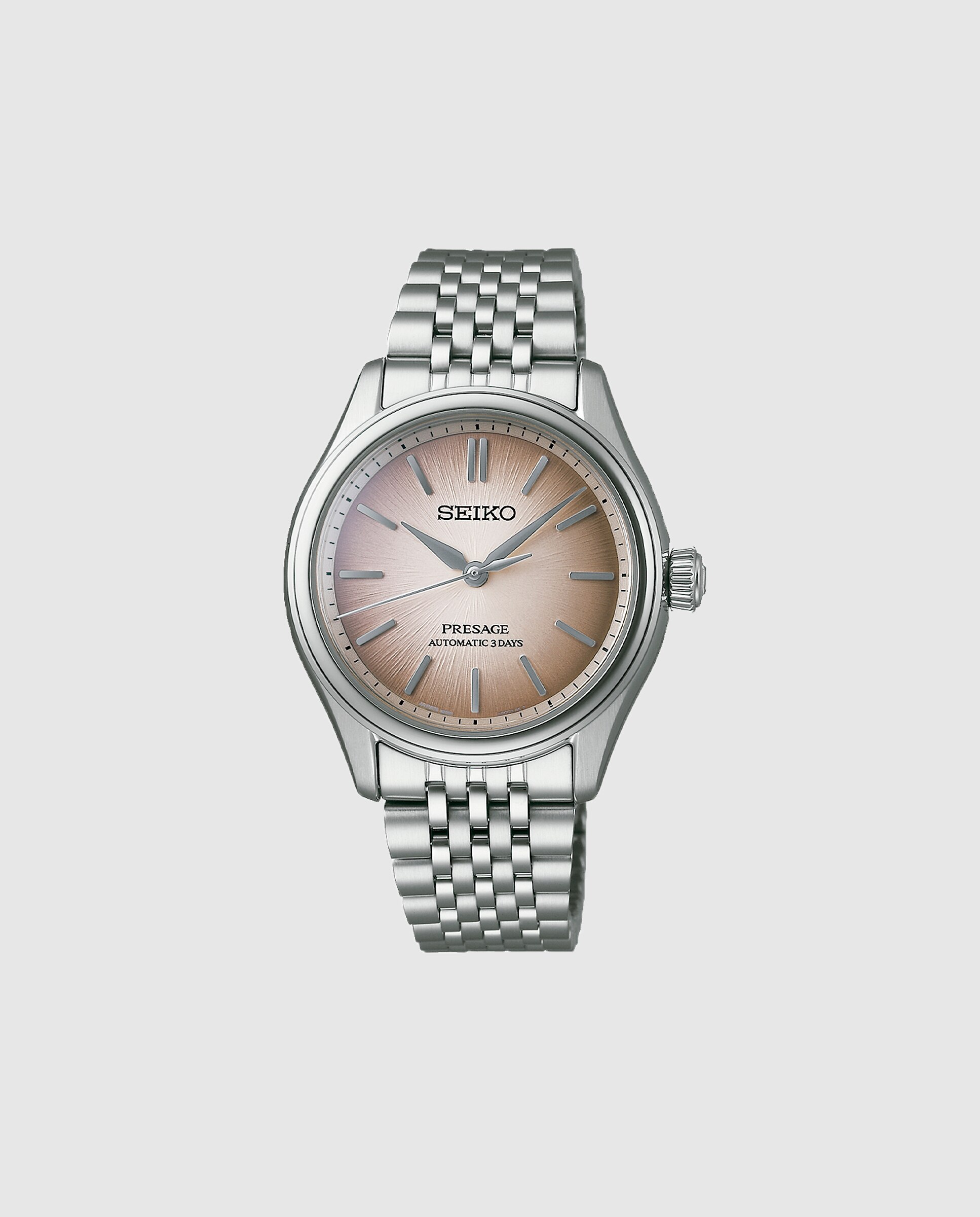 Relógio Presage Spb523j1 Automático de Aço e Bracelete Prateada Prata-1