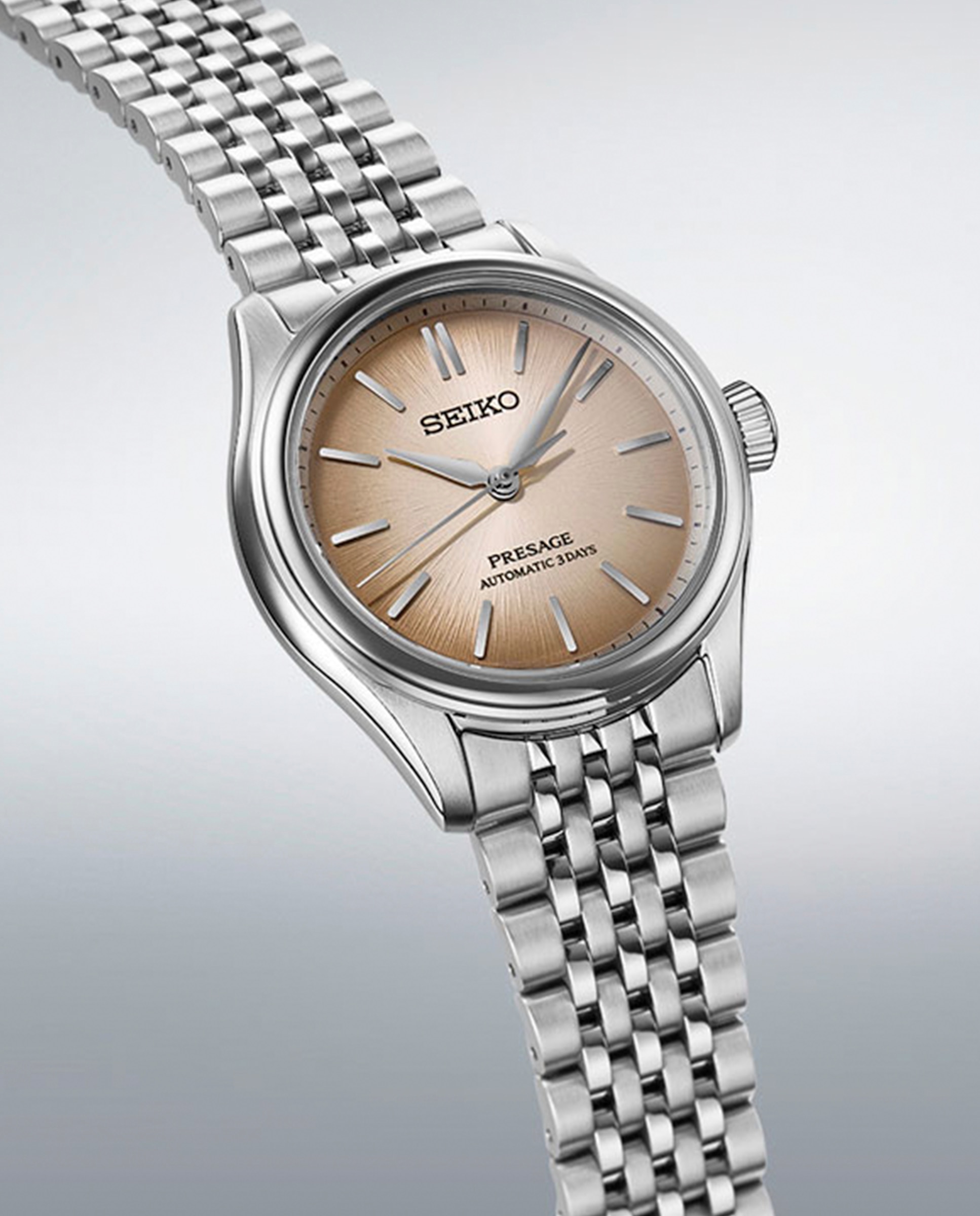 Relógio Presage Spb523j1 Automático de Aço e Bracelete Prateada Prata-3