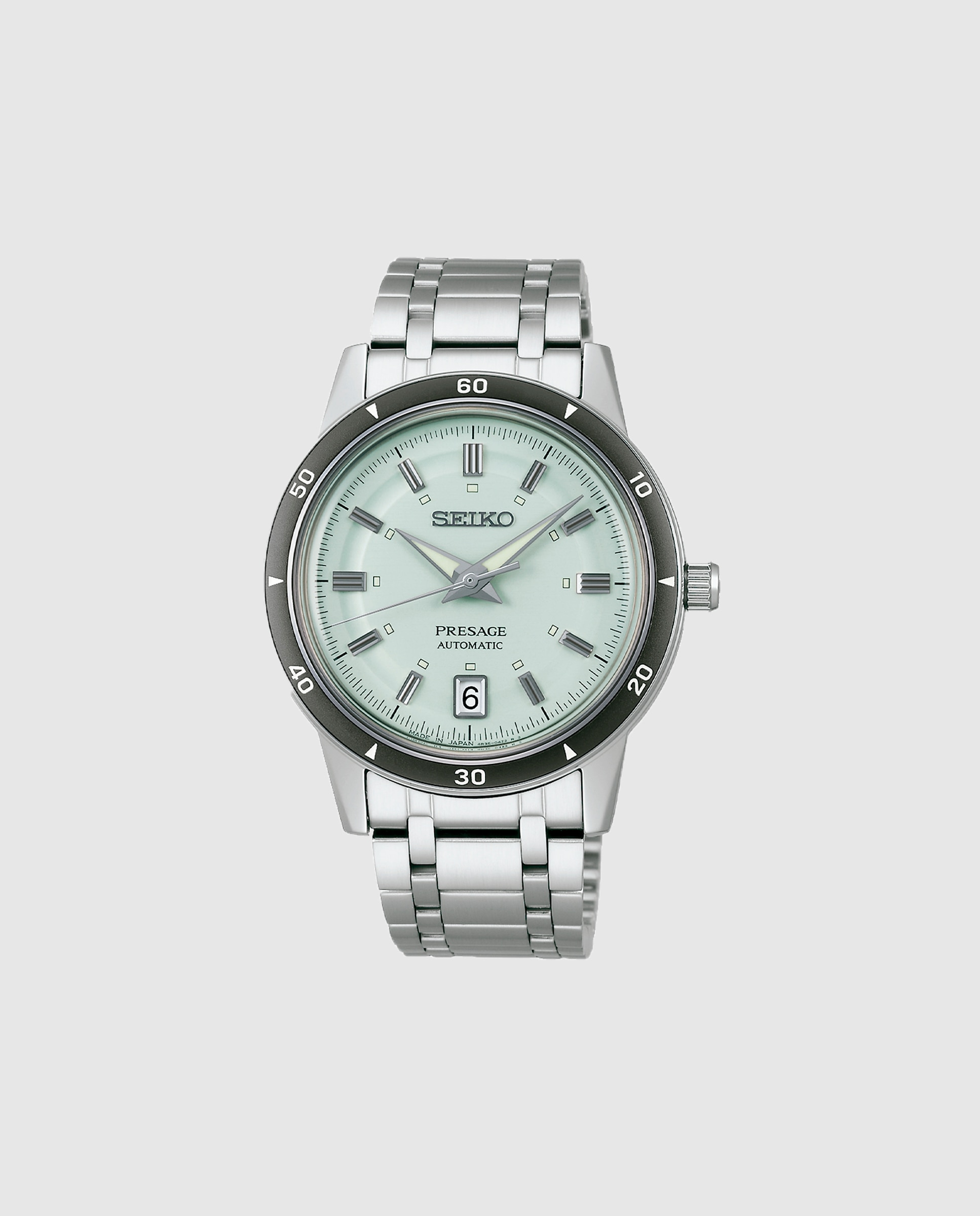 Relógio Presage Srpl71j1 Automático de Aço e Bracelete Prateada Prata-1