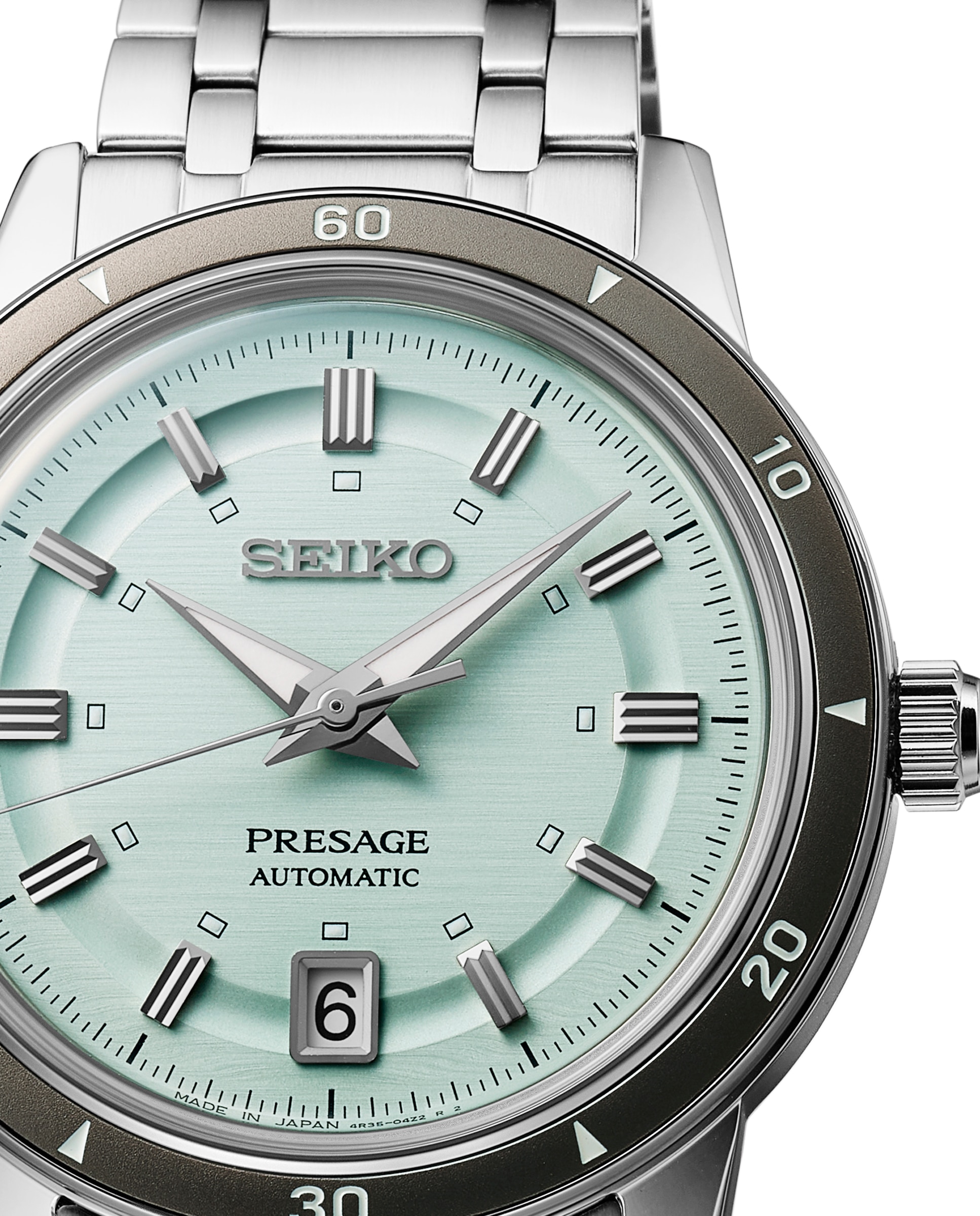 Relógio Presage Srpl71j1 Automático de Aço e Bracelete Prateada Prata-2