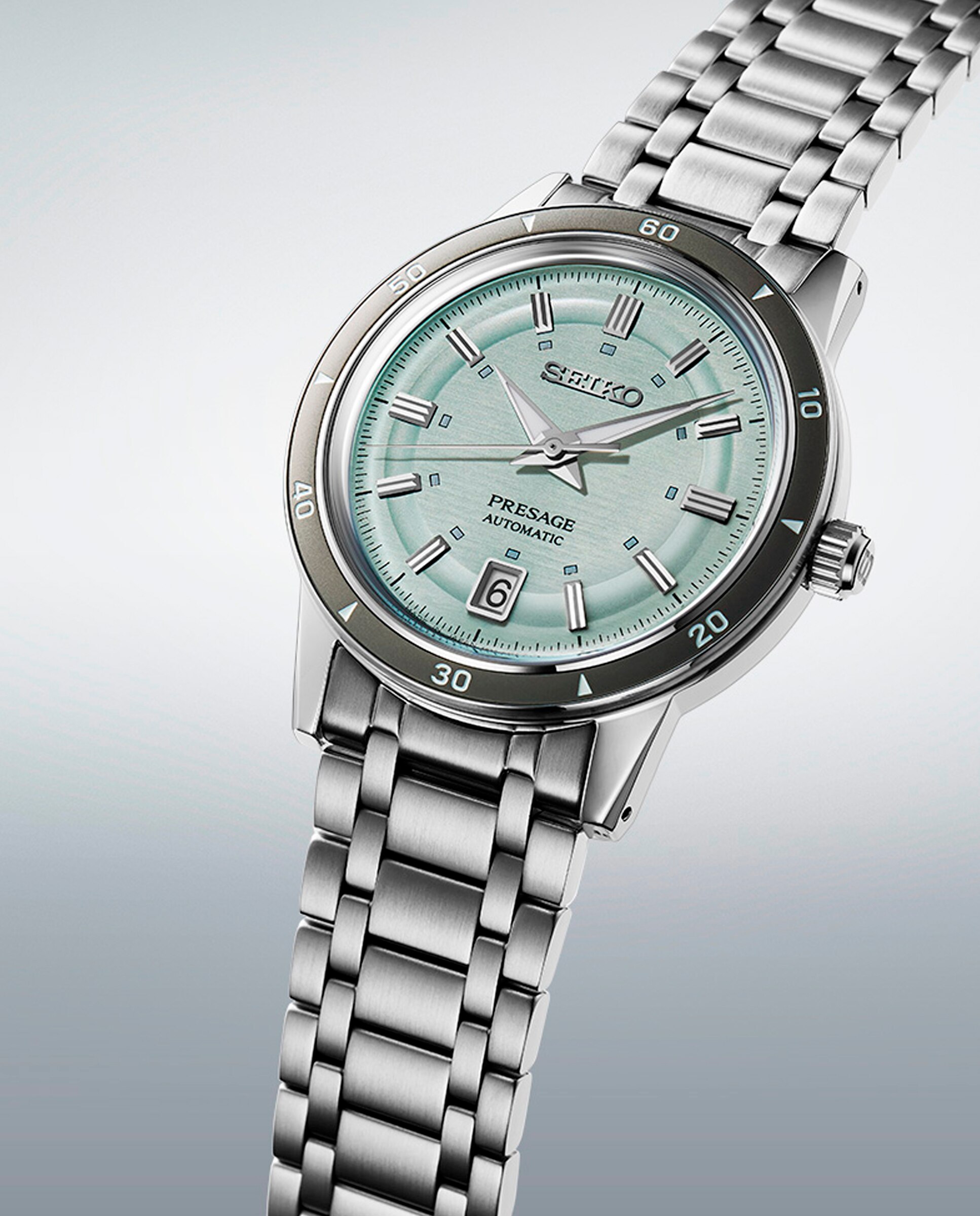 Relógio Presage Srpl71j1 Automático de Aço e Bracelete Prateada Prata-3