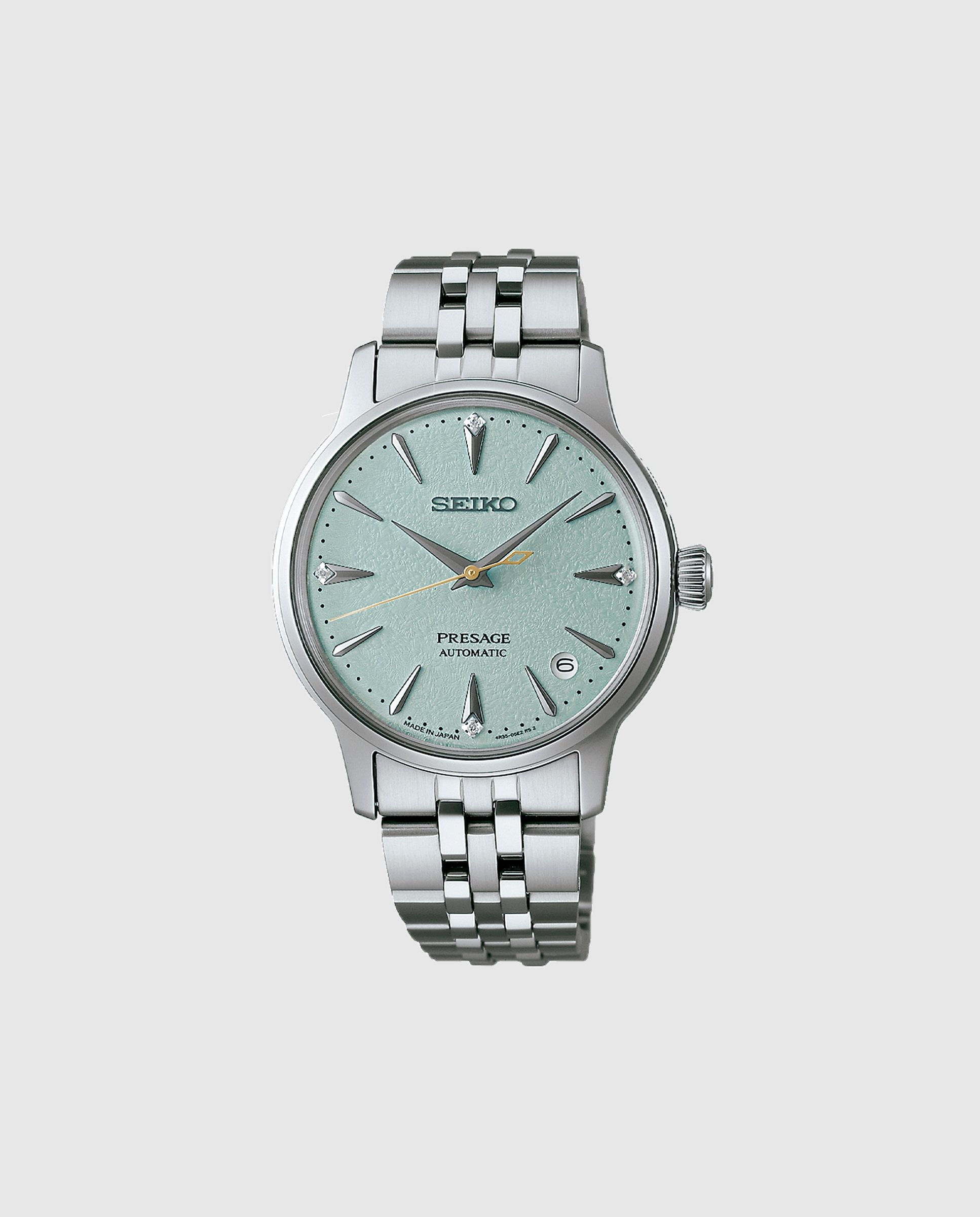 Relógio Presage Srpl63j1 Automático de Aço e Bracelete Prateada Prata-1