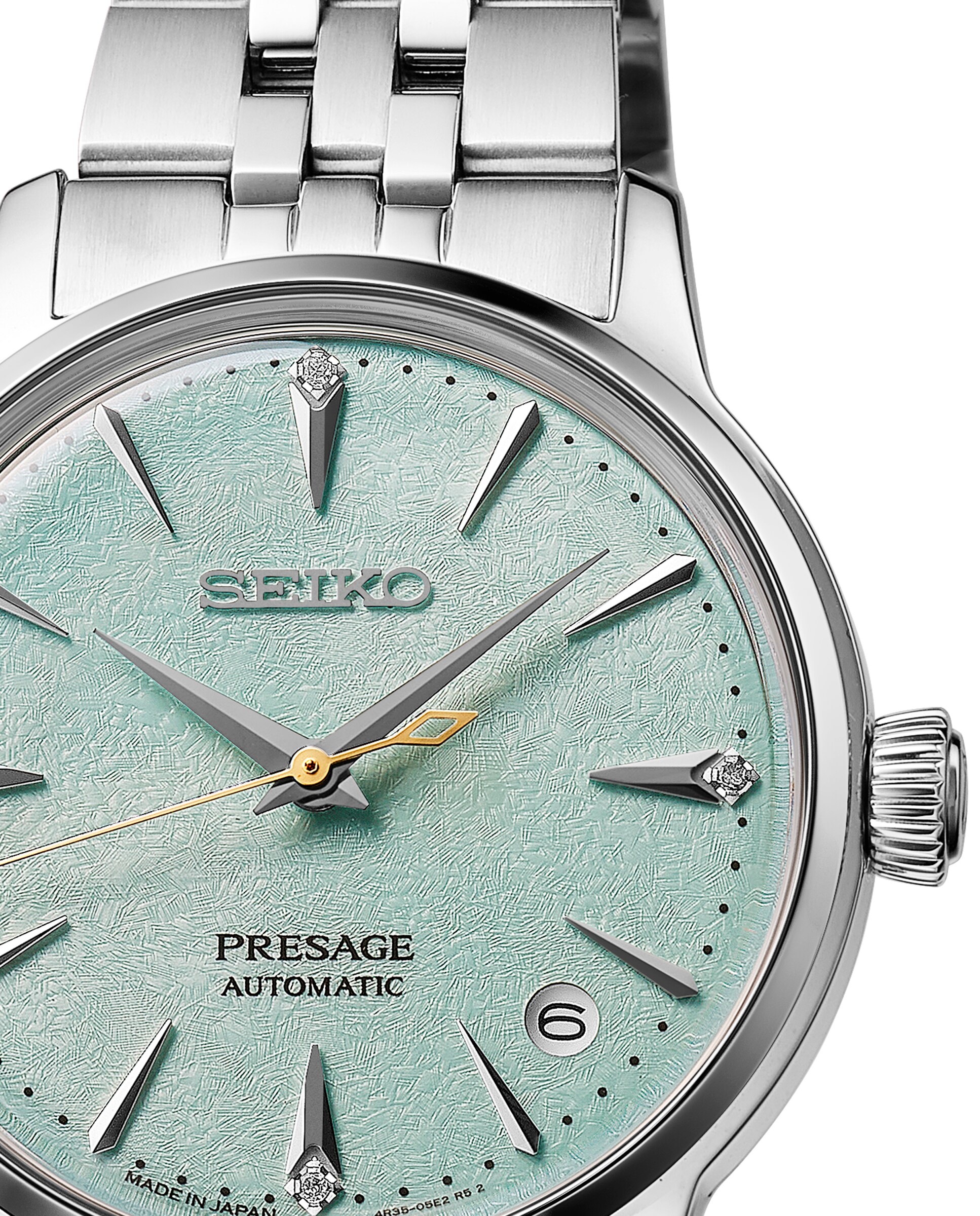 Relógio Presage Srpl63j1 Automático de Aço e Bracelete Prateada Prata-2
