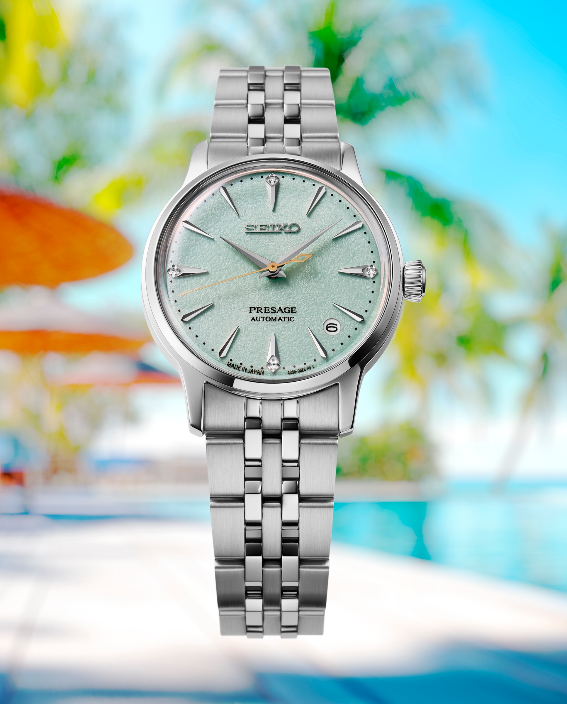 Relógio Presage Srpl63j1 Automático de Aço e Bracelete Prateada Prata-3