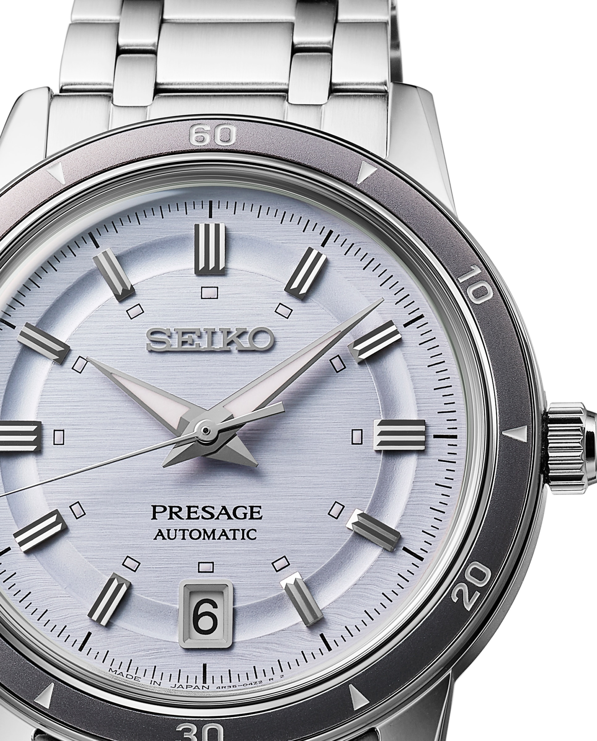 Relógio Presage Srpl73j1 Automático de Aço e Bracelete Prateada Prata-2