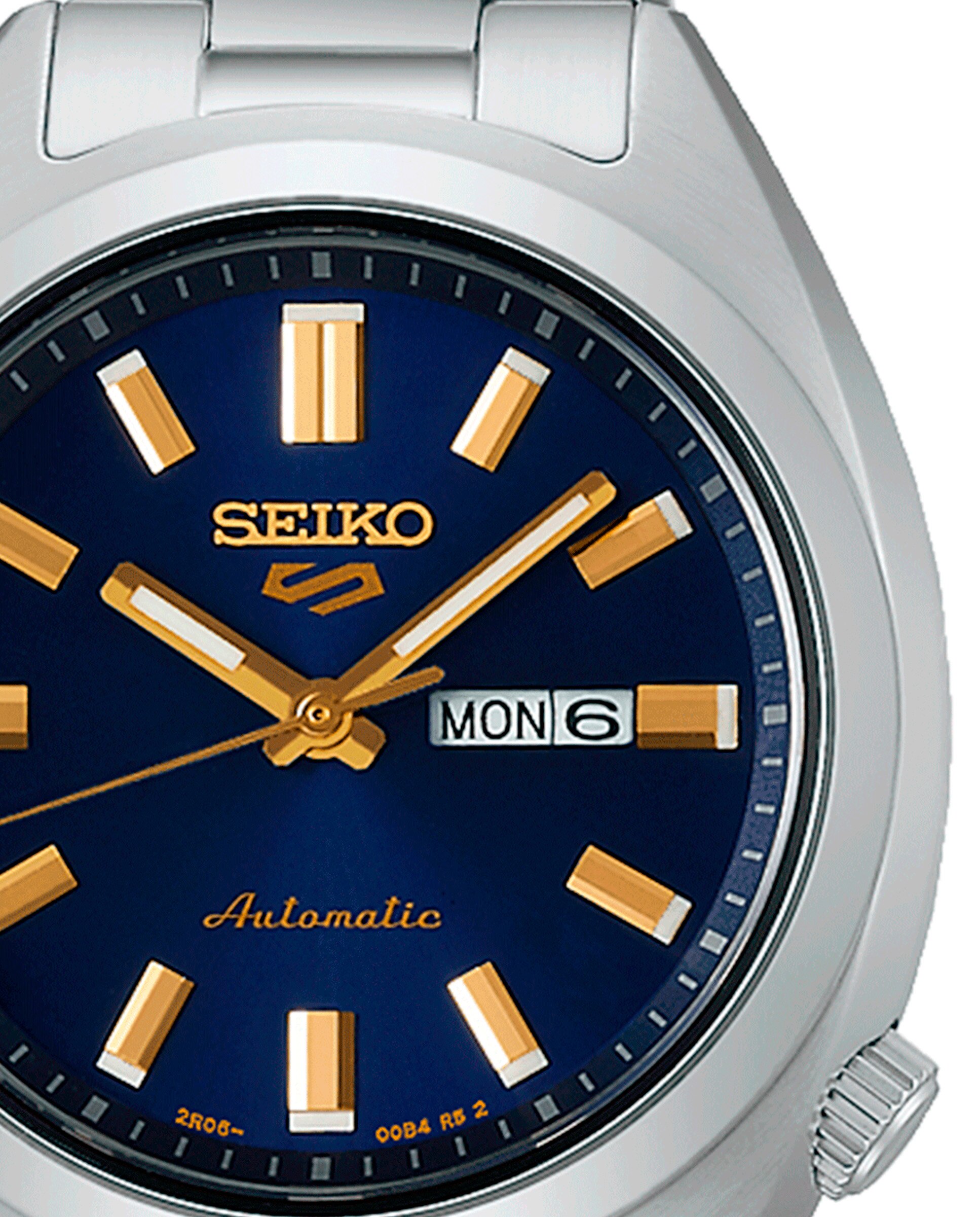 Relógio 5 Sports Sre021k1 Automático de Aço e Correia Prateada Prata-2