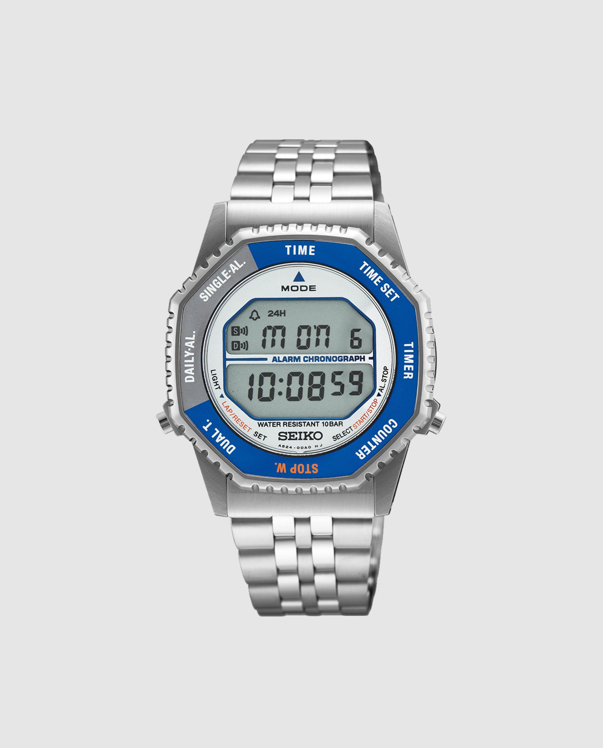 Imagem 0 de Relógio Neo Sports Smgg21p1 de Aço e Bracelete Prateada