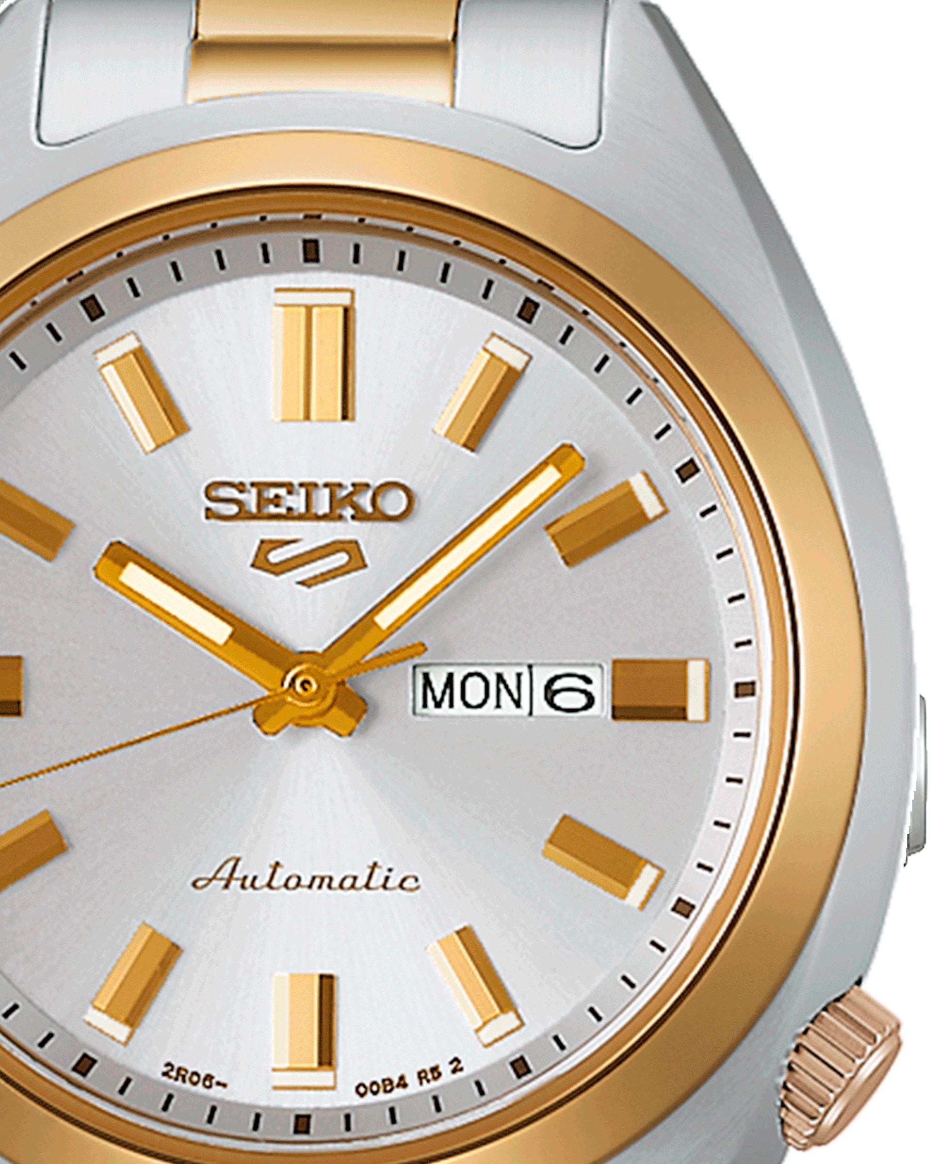 Relógio 5 Sports Sre024k1 Automático de Aço e Correia Prateada Ouro / Prata-2