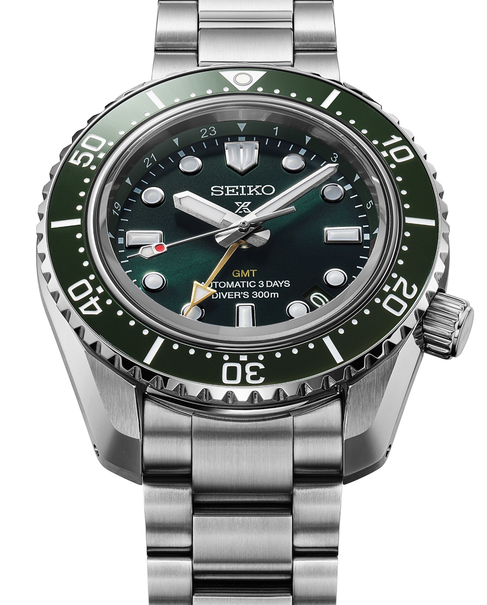 Relógio Prospex Hbc001j1 Automático de Aço e Correia Prateada Prata-5