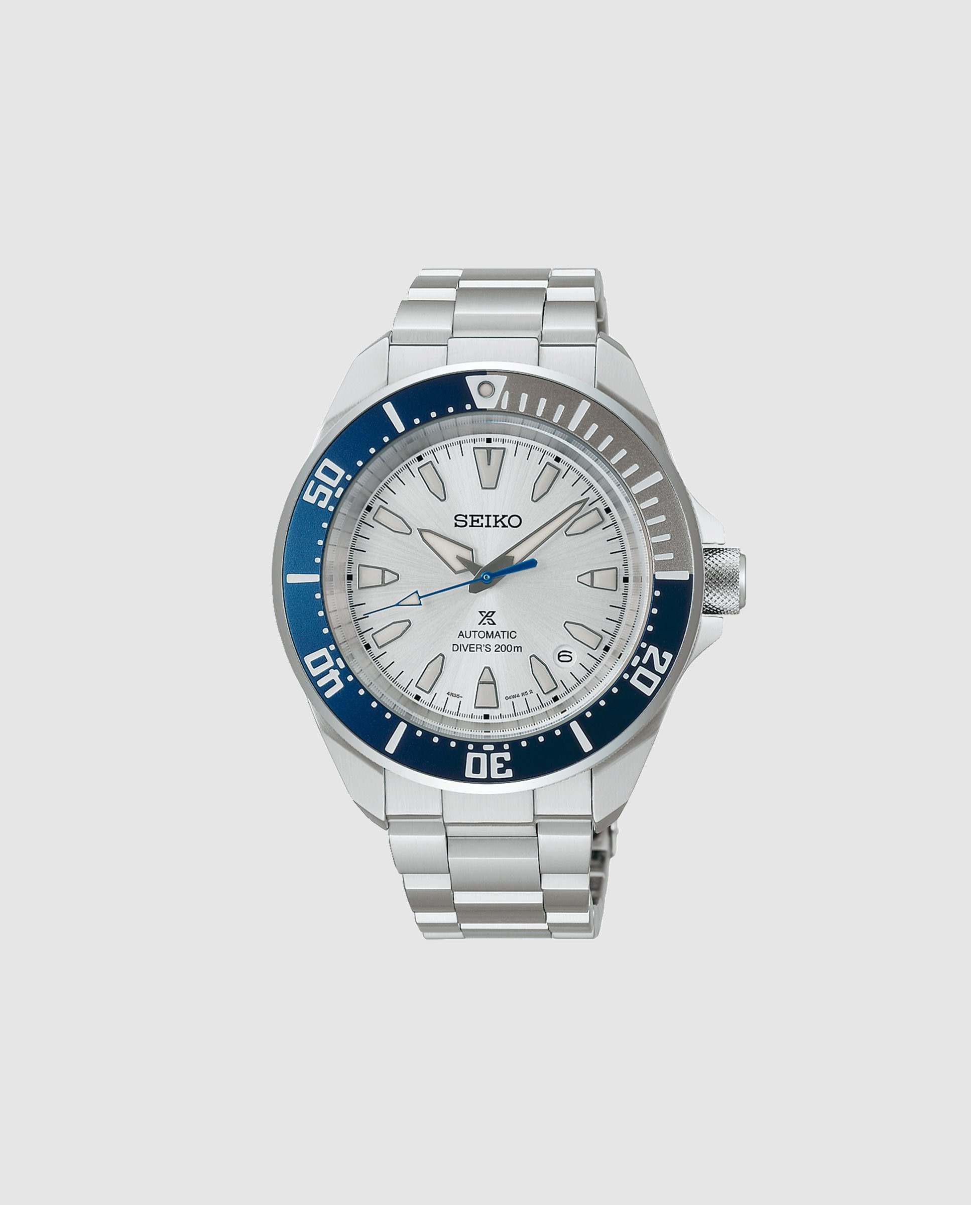 Relógio Prospex Hbb001k1 Automático de Aço e Correia Prateada Prata-1