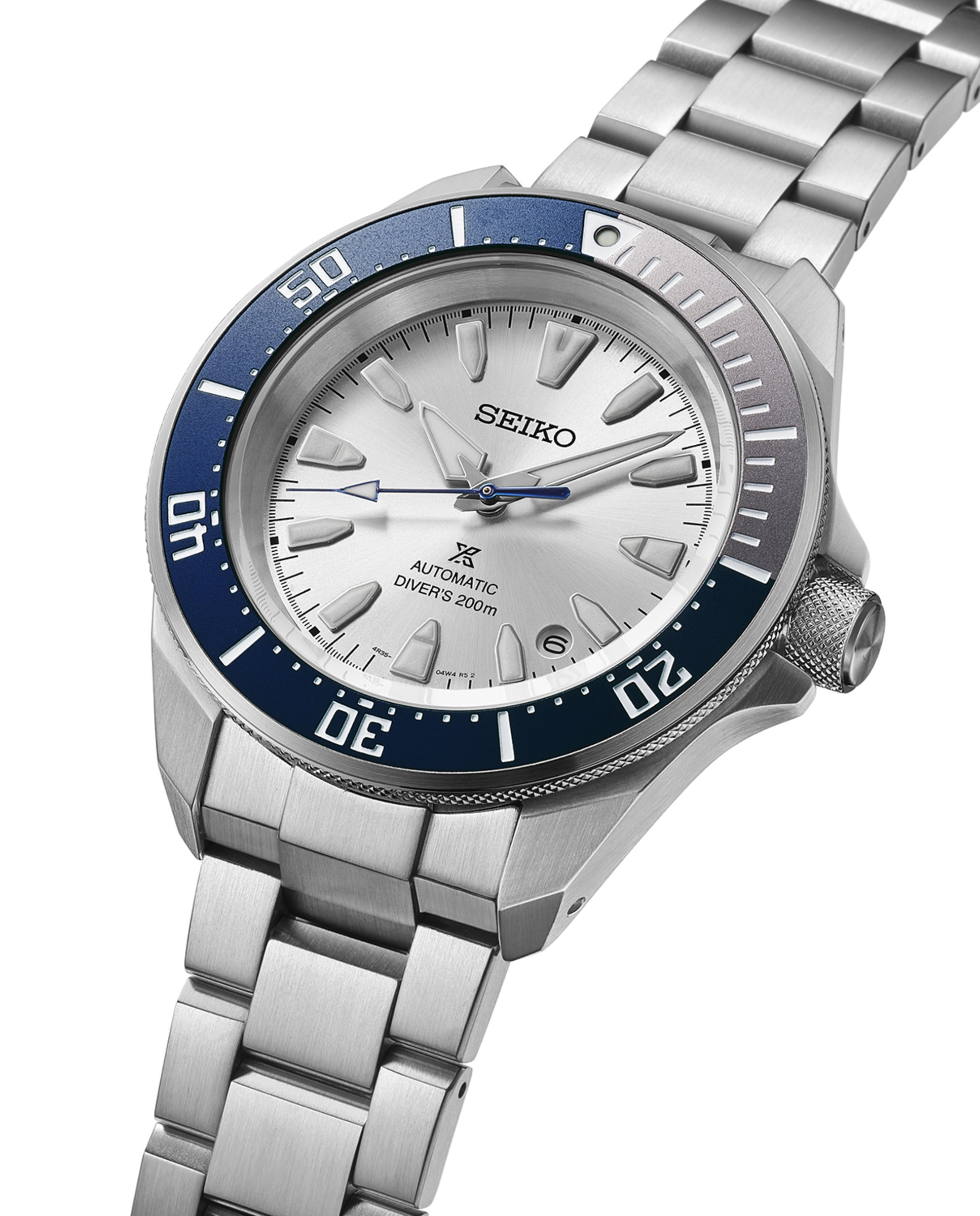 Relógio Prospex Hbb001k1 Automático de Aço e Correia Prateada Prata-3