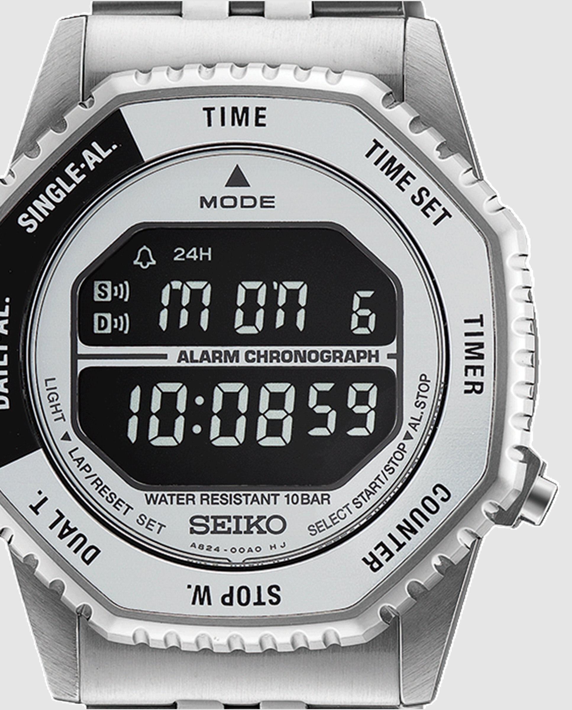 Relógio Neo Sports Hfl002p1 de Aço e Bracelete Prateada Prata-2