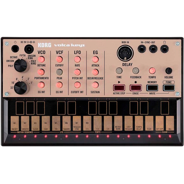 Imagem 0 de Módulo de Sons ou Sintetizador Korg Volca Keys