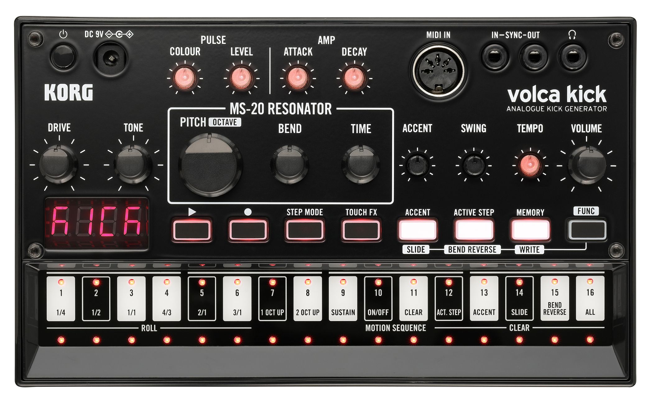 Imagem 0 de Módulo Sintetizador Korg Volca Kick