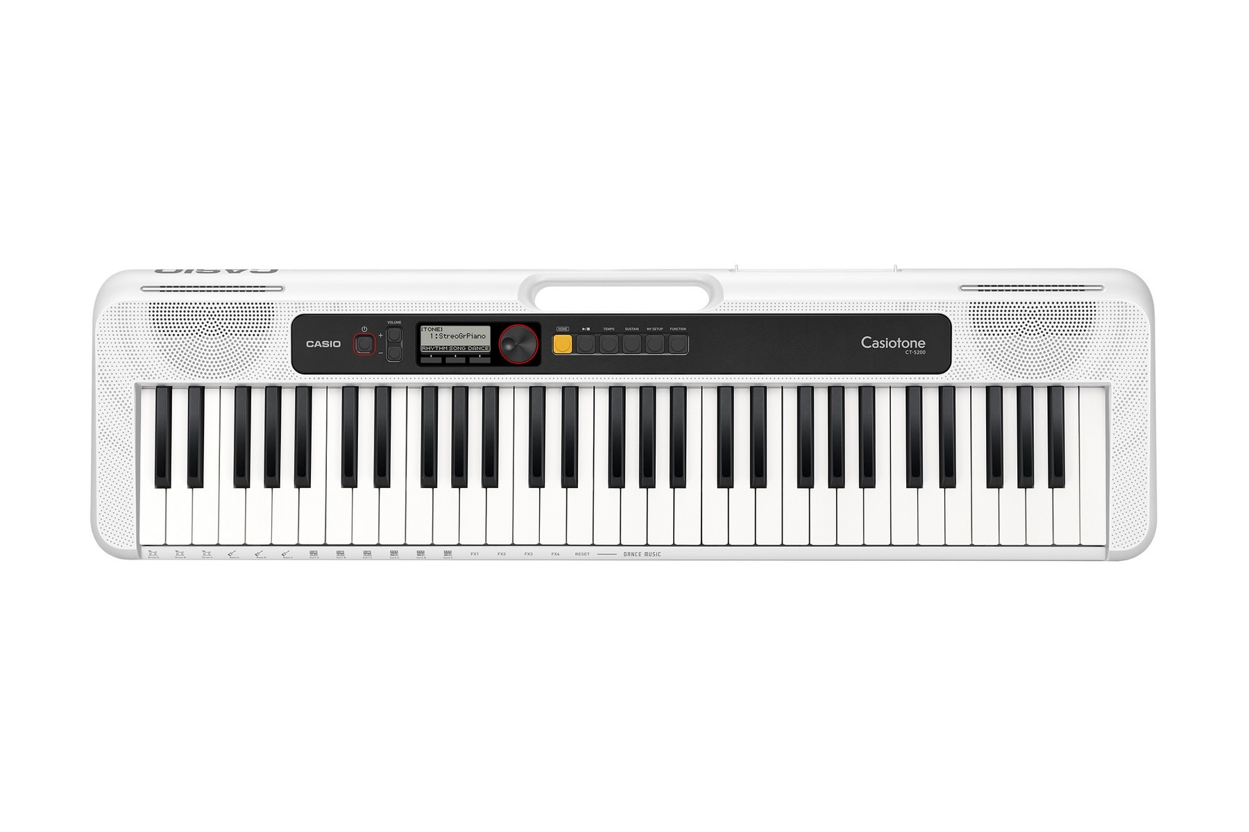 Imagem 0 de Teclado Casio CT-S200We Casiotone branco.