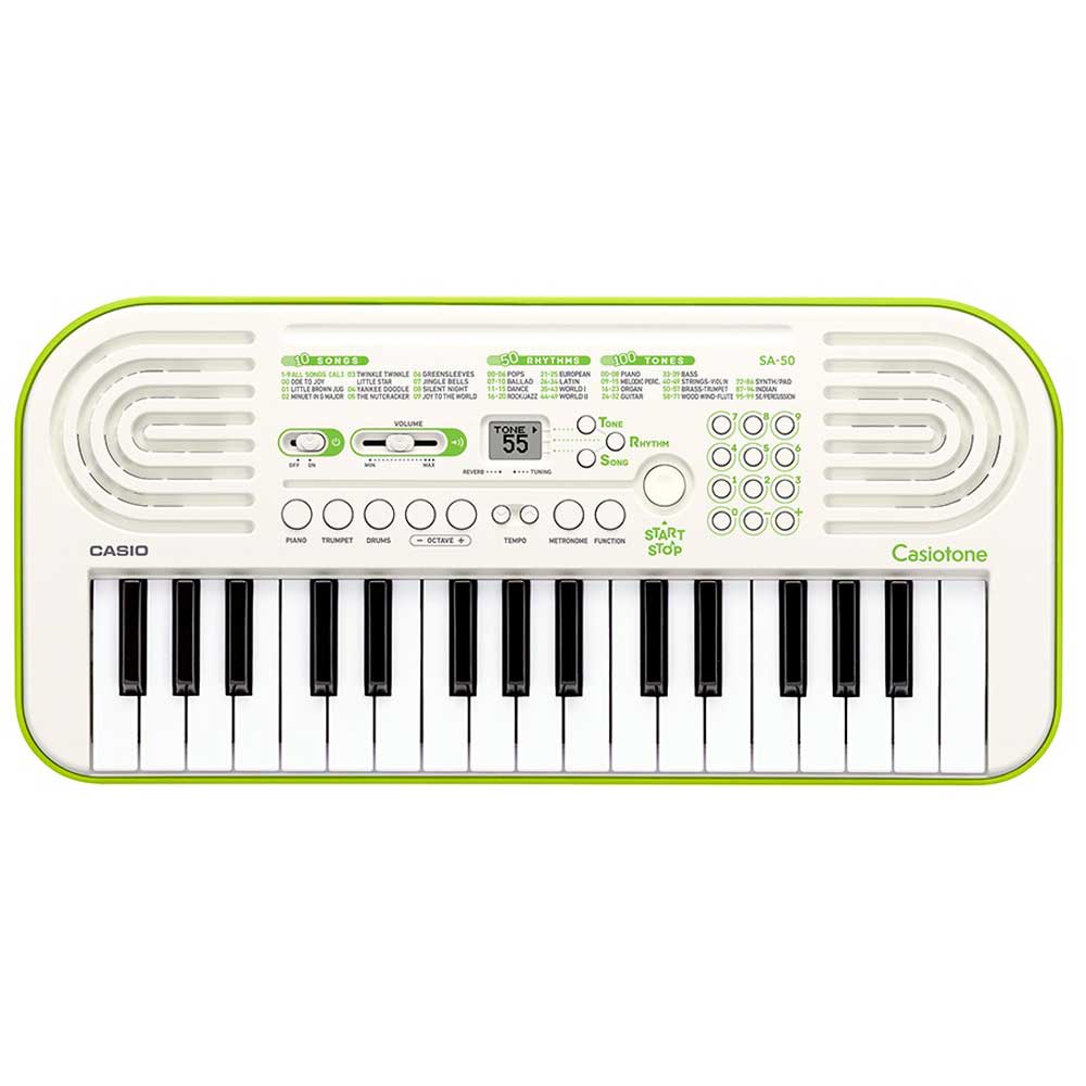 Teclado Casio SA-50 Branco-1