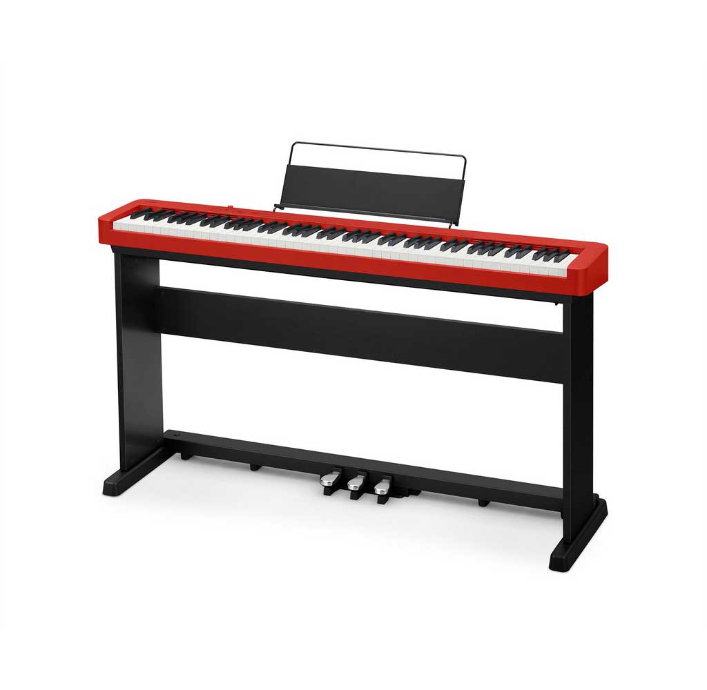 Piano digital compacto Casio CDP-S160 Set Vermelho Vermelho-1