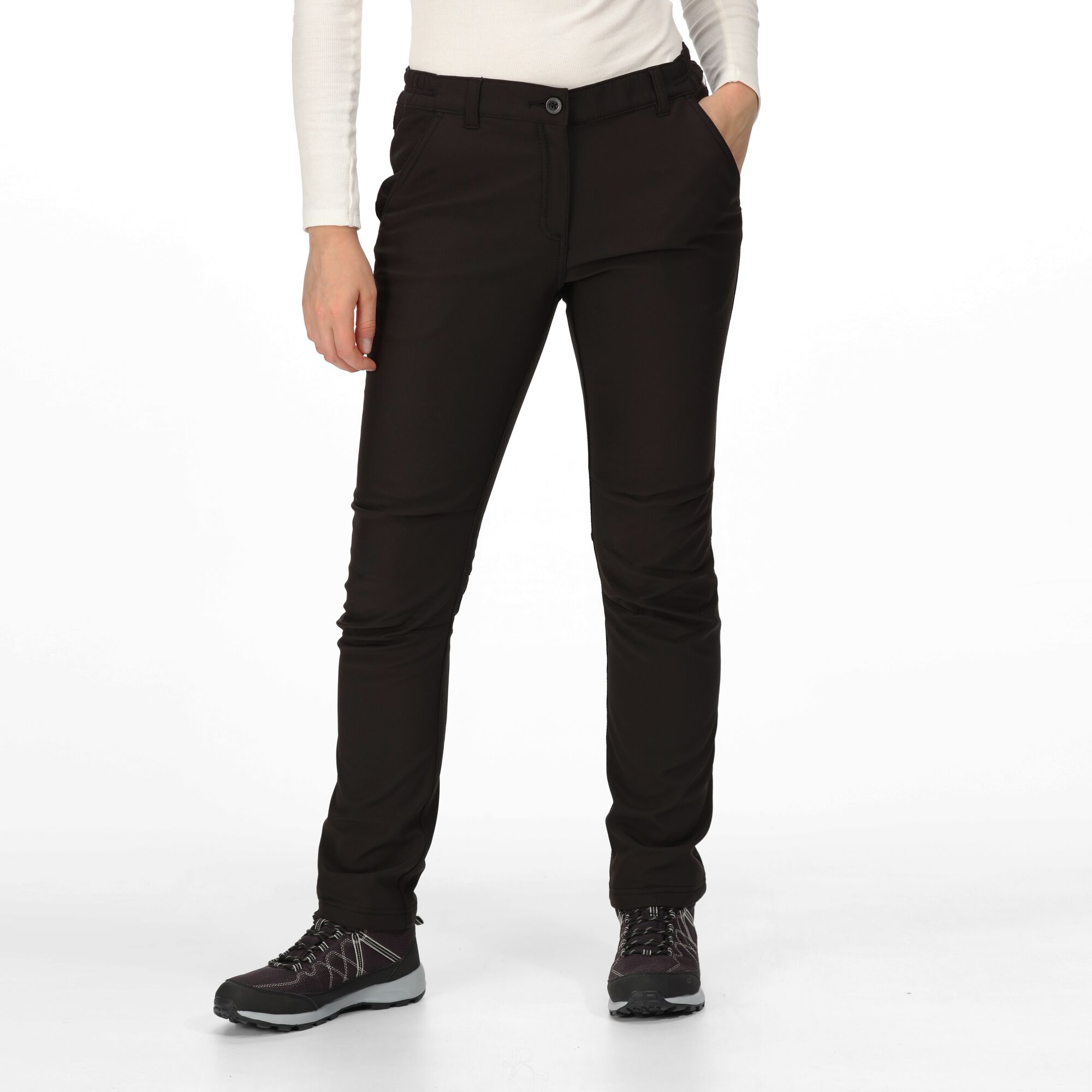 Calças Womens Fenton Regatta Preto-3