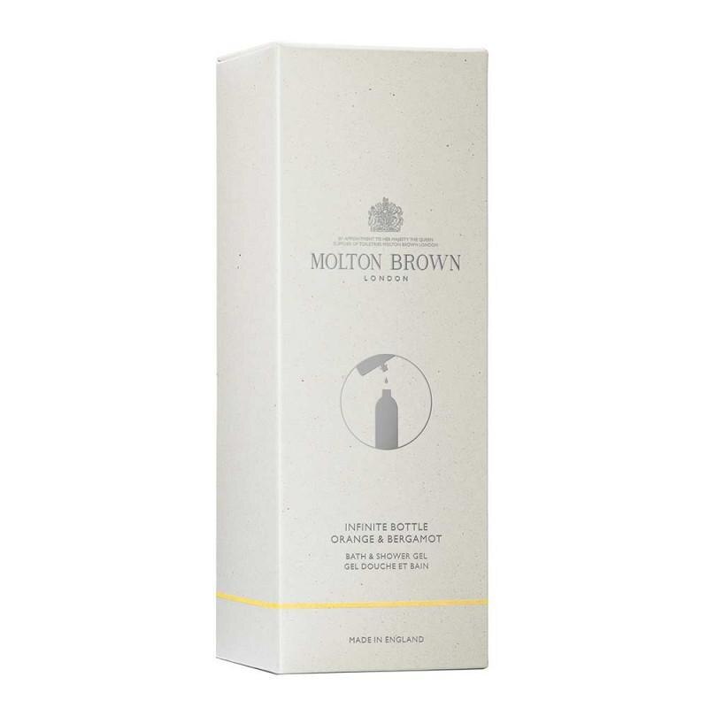 Gel de Banho Infinite Bottle Orange & Bergamot Bath & Shower Gel 400Ml Molton Brown 2