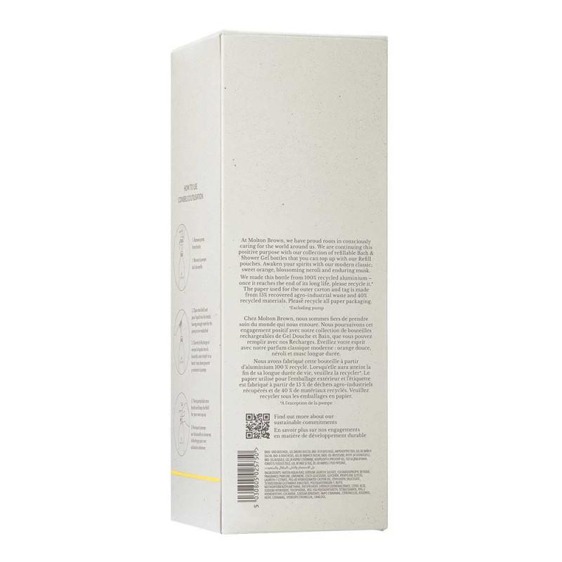 Gel de Banho Infinite Bottle Orange & Bergamot Bath & Shower Gel 400Ml Molton Brown 3