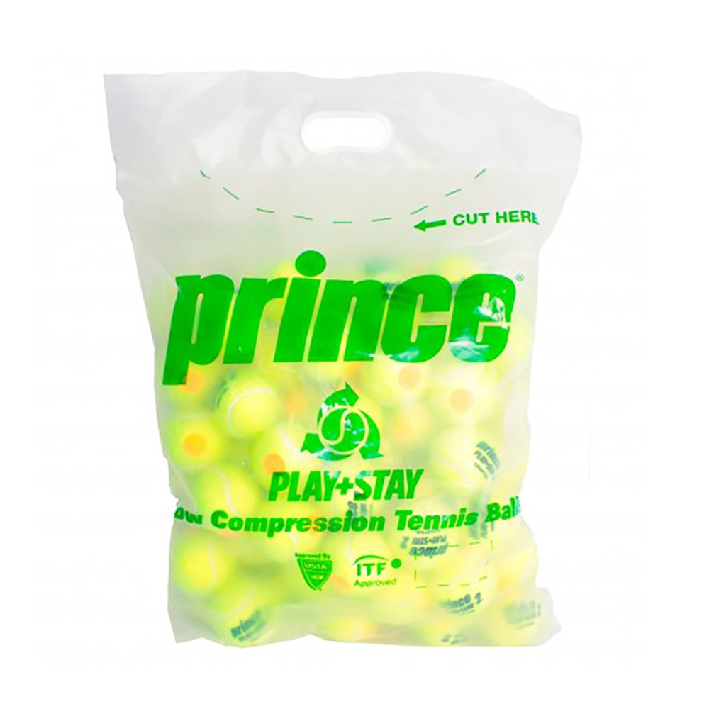 Imagem 0 de Bolsa de 72 Bolas de Ténis Play & Stay Stage 1 Prince