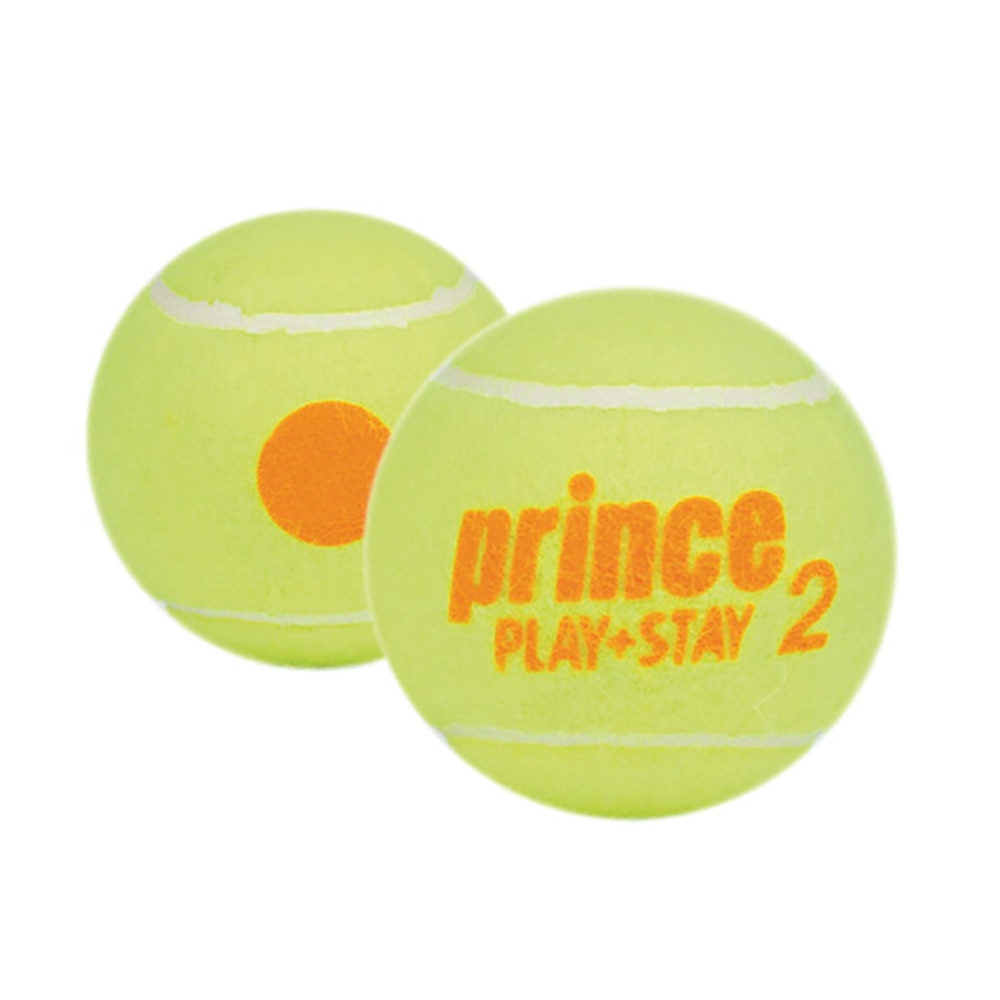 Bolsa de 72 Bolas de Ténis Play & Stay Stage 2 Prince Amarelo-2