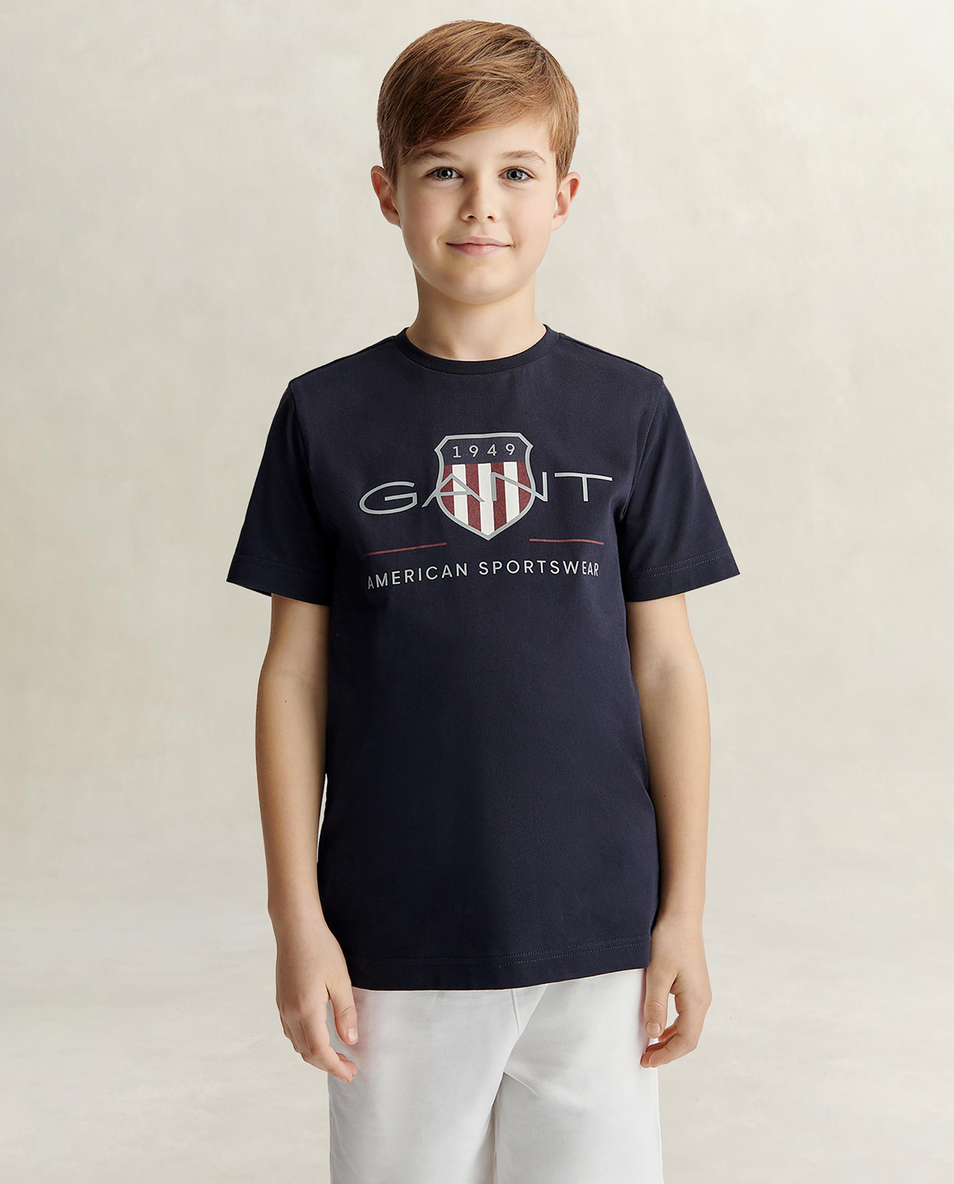 Imagem 0 de T-shirt de Manga Curta com Logo Frontal