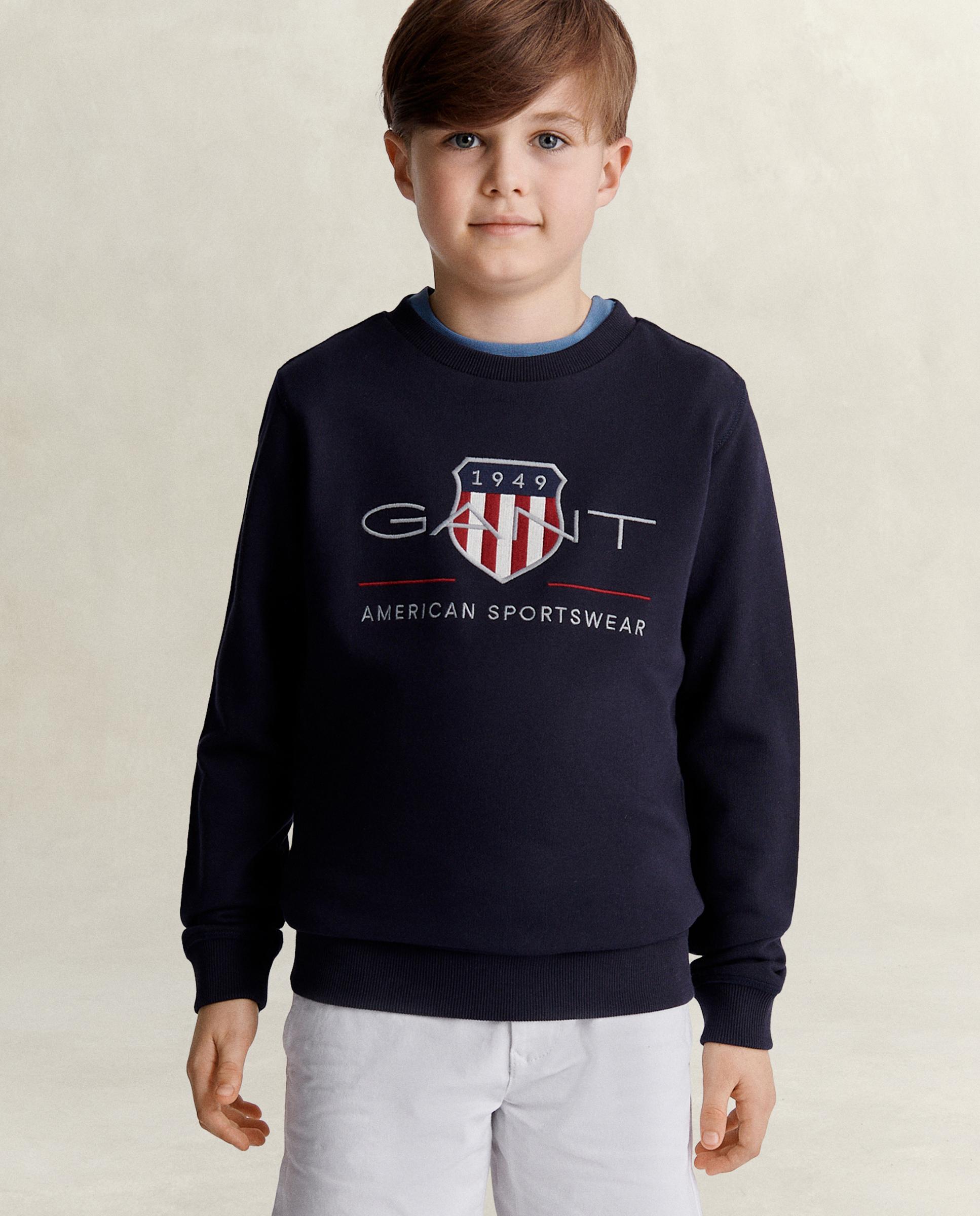 Imagem 0 de Sweatshirt Infantil de Gola Redonda e Print no Peito