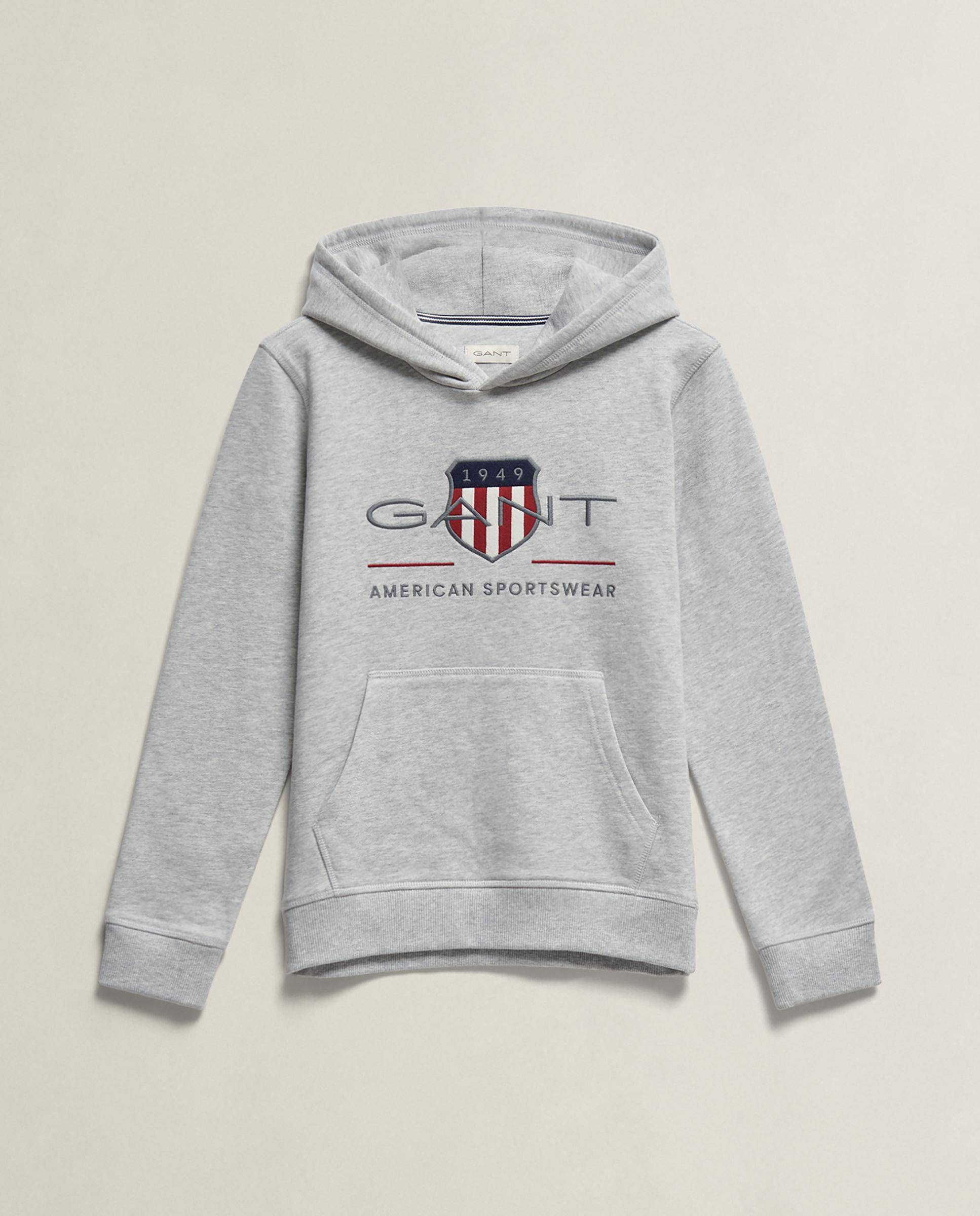 Imagem 0 de Sweatshirt 100% Algodão com Capuz e Desenho Frontal