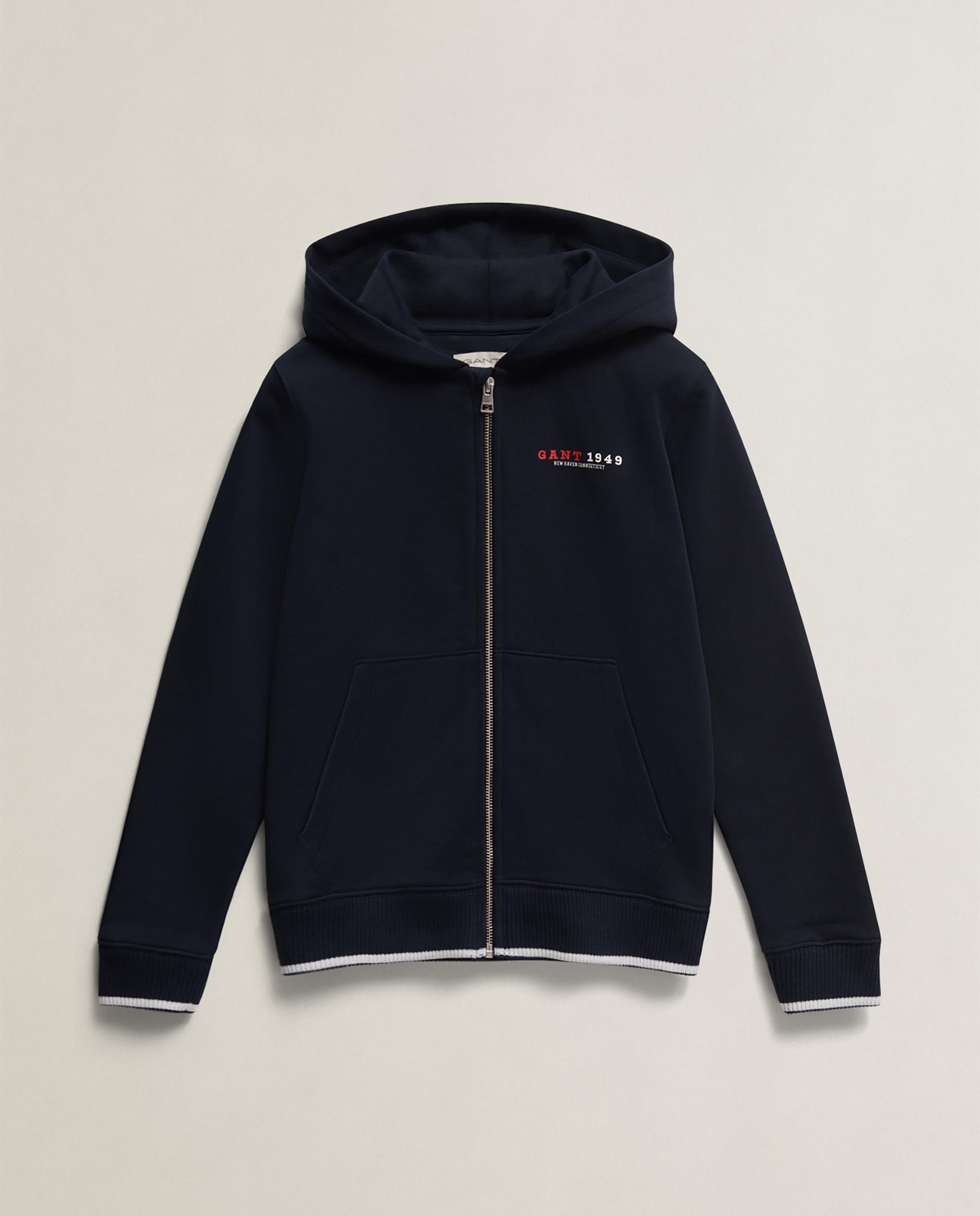 Imagem 0 de Sweatshirt com Capuz Infantil com Fecho Zip Frontal