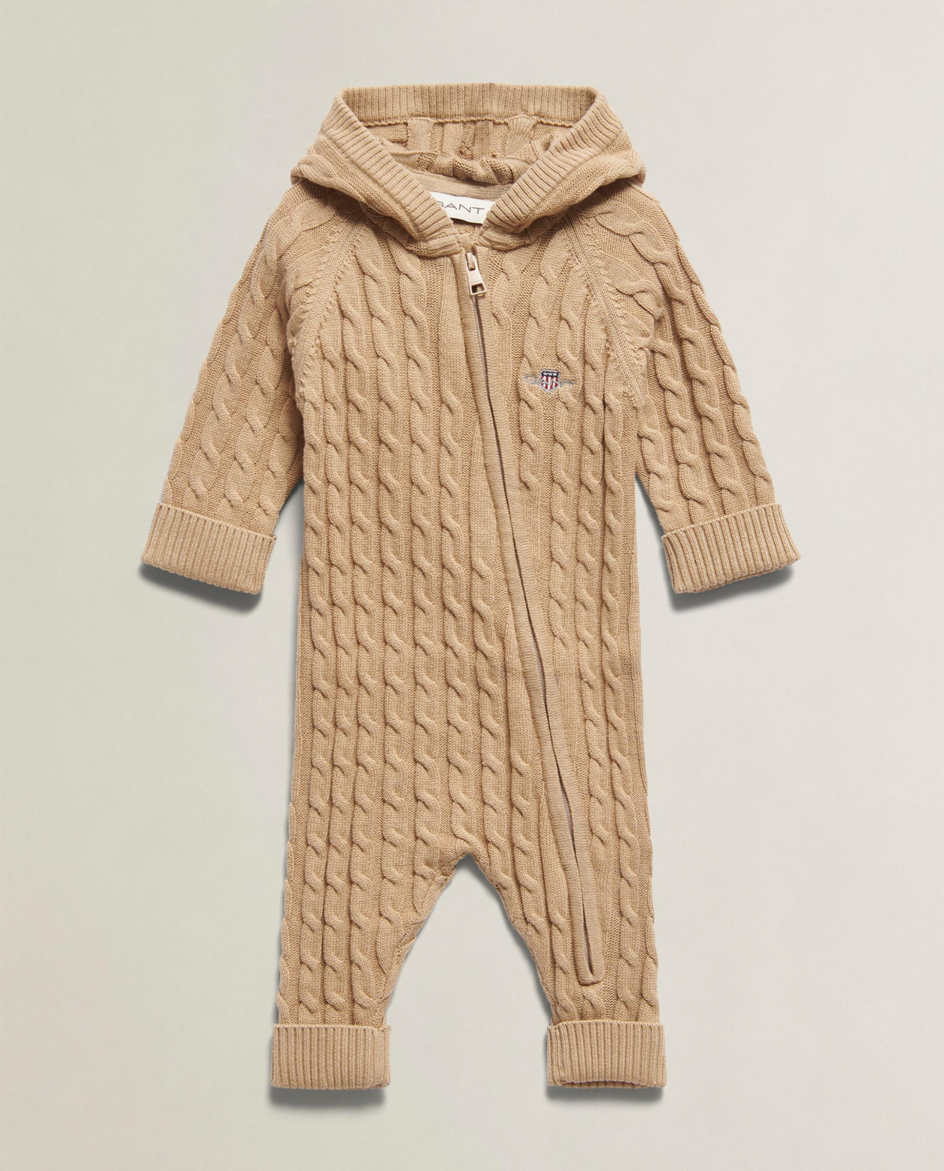 Imagem 0 de Pijama de Malha de Oitos com Fecho Zip