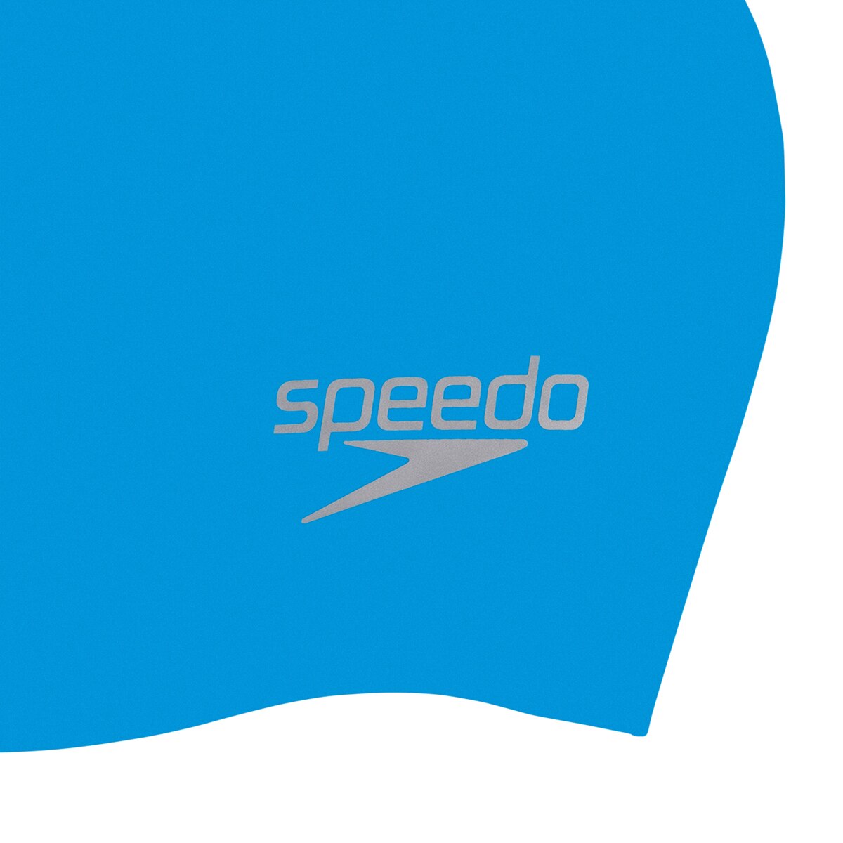 Chapéu de Natação Plain Moulded Silicone Cap Speedo Azul-2