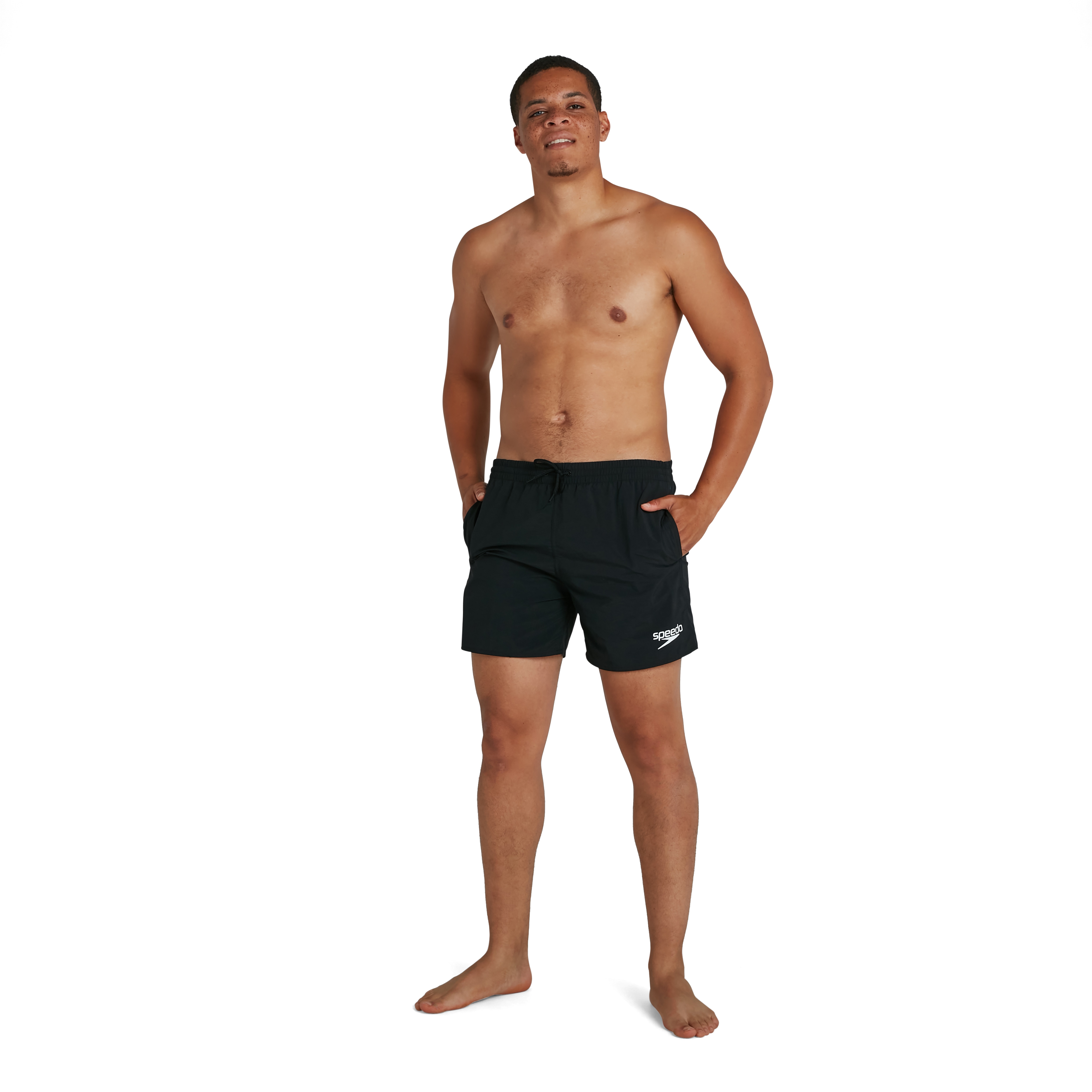 Fato de Banho Mens Essential 16 Watershort Speedo Preto-2
