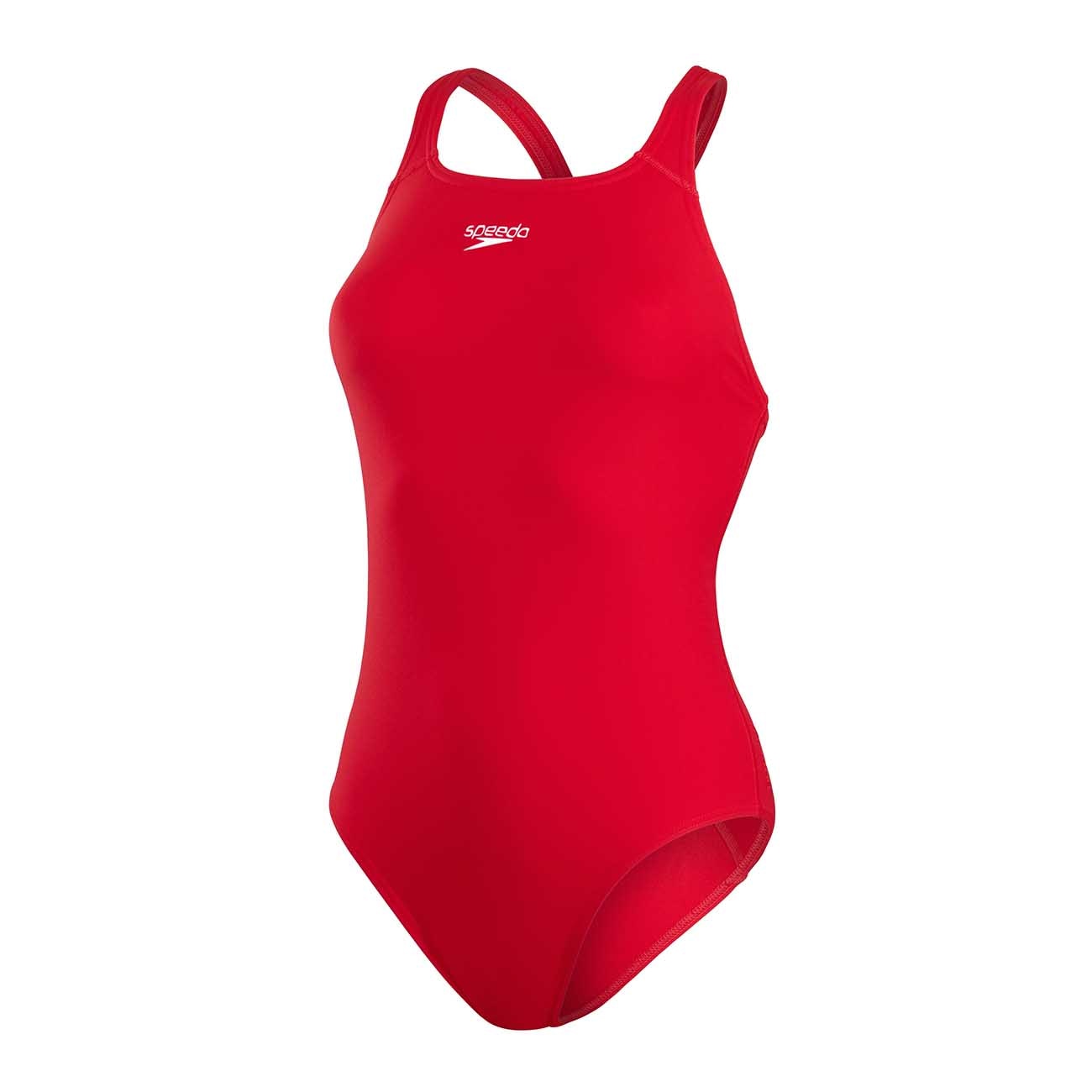 Fato de Banho Natação Womens Eco Endurance+ Medalist Speedo Vermelho-1