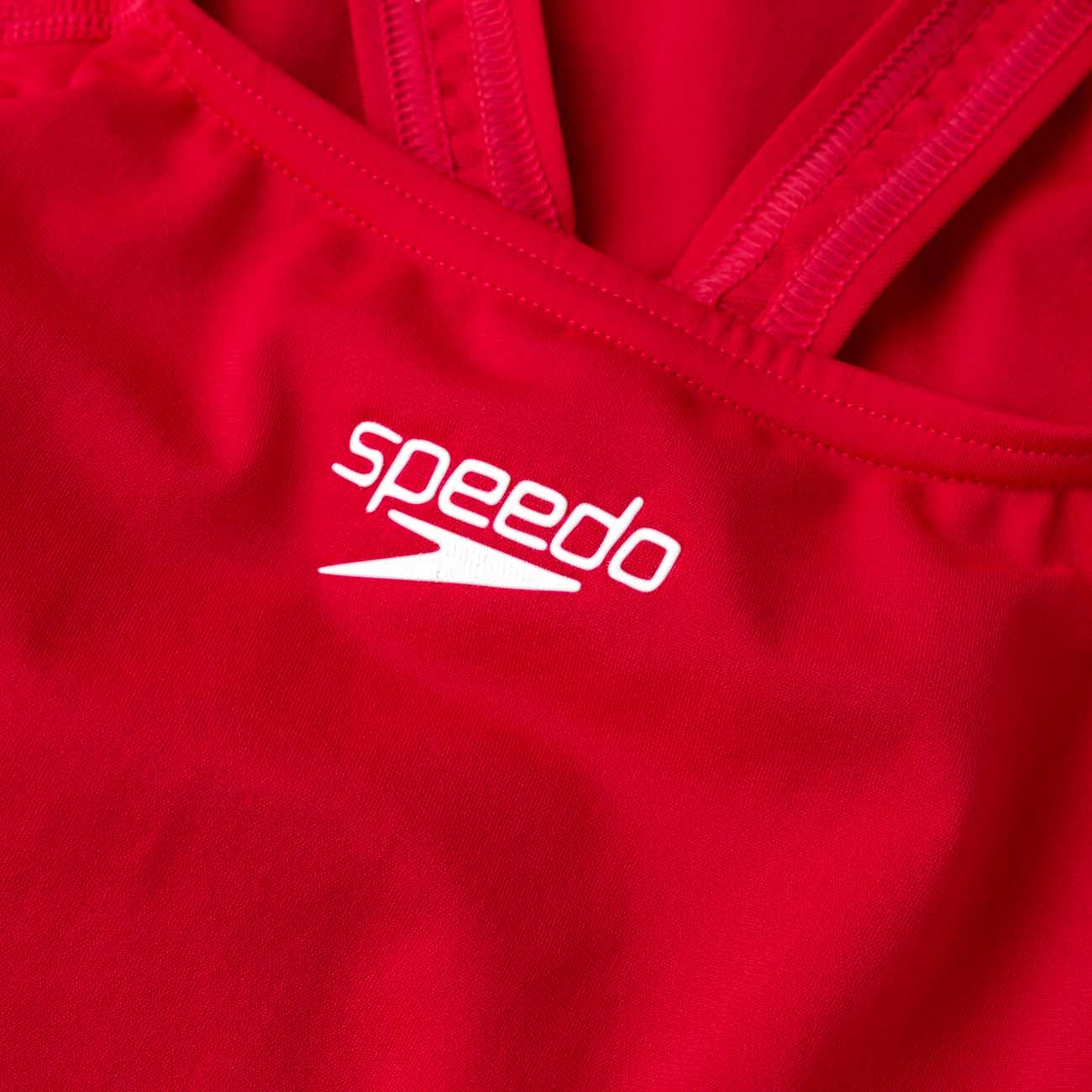 Fato de Banho Natação Womens Eco Endurance+ Medalist Speedo Vermelho-2
