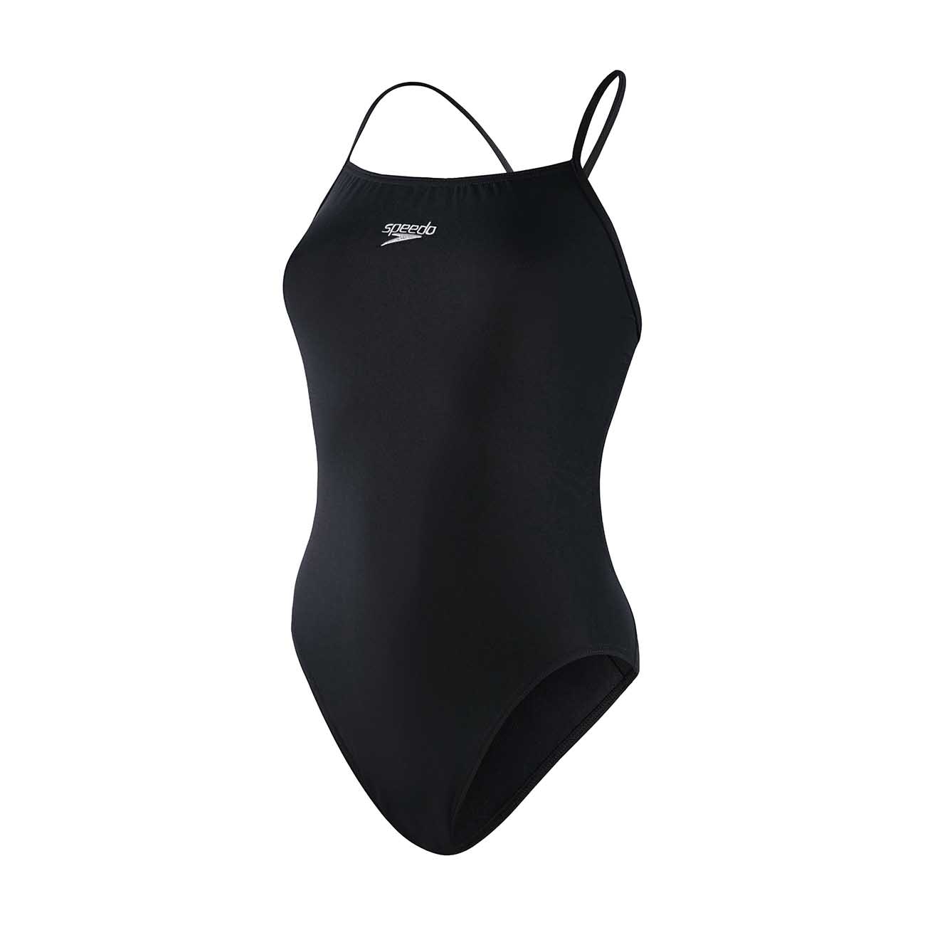 Fato de Banho Natação Womens Eco Endurance+ Thinstrap Speedo Preto-1
