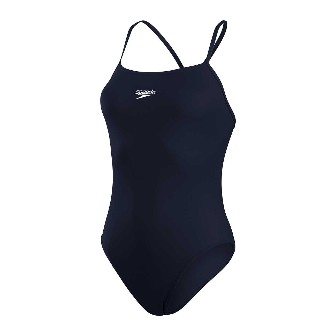 Fato de Banho de Natação Womens Eco Endurance+ Thinstrap Speedo Azul-1
