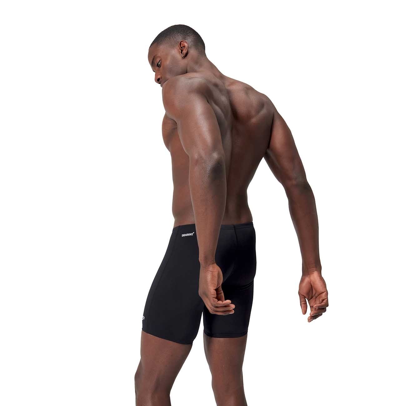 Fato de Banho Natação Mens Eco Endurance+ V-cut Mid Bañadores Speedo Preto-3