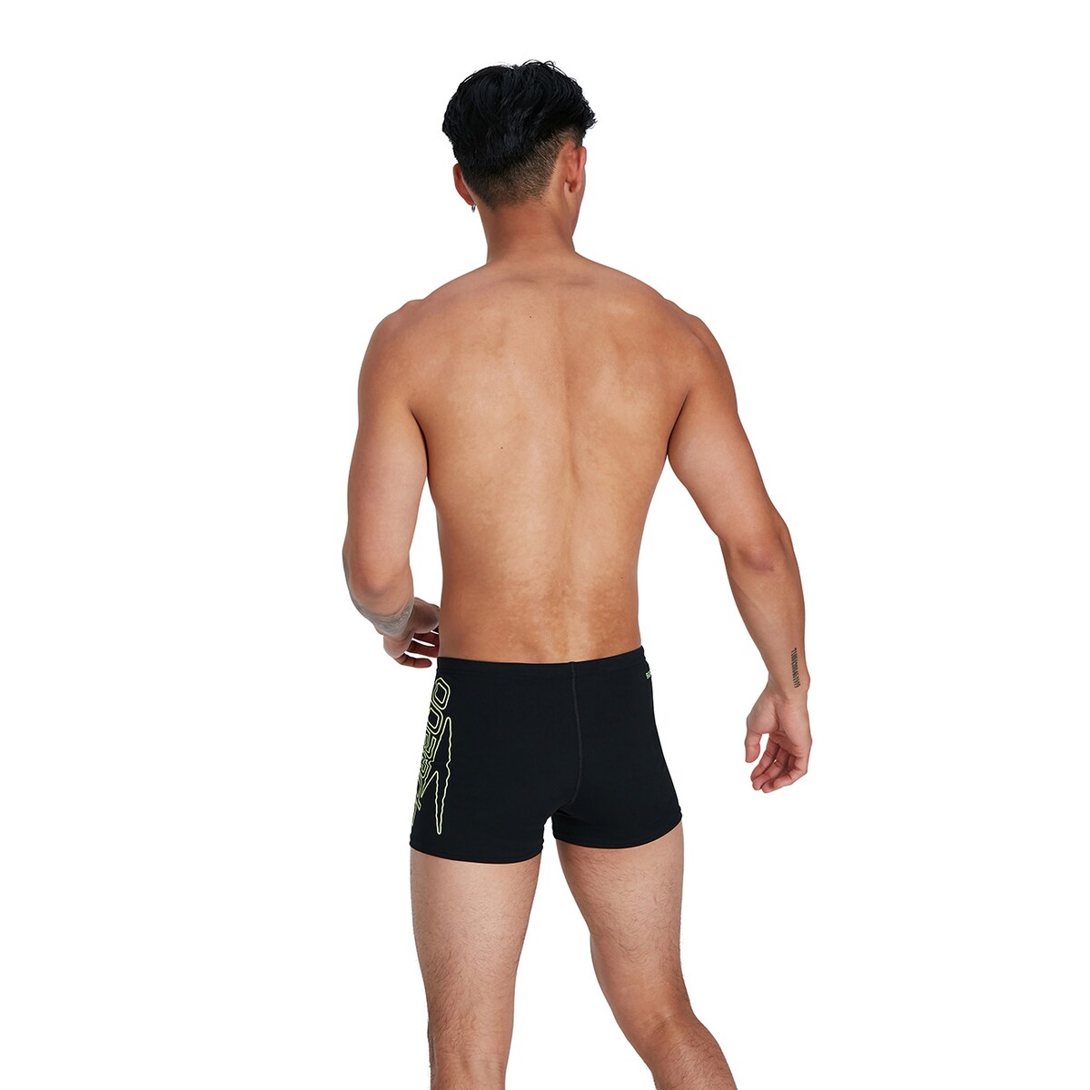 Fato de Banho de Natação Mens Boom Logo Placement Speedo Amarelo-3