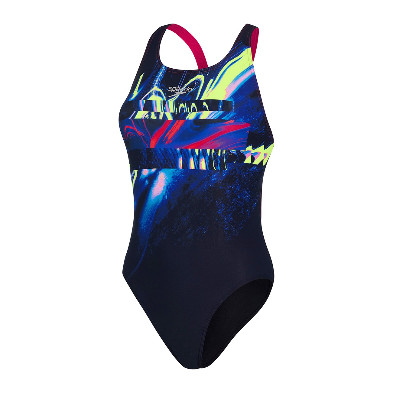 Imagem 0 de Fato de Banho de Natação Womens Allover Placement Powerback Speedo
