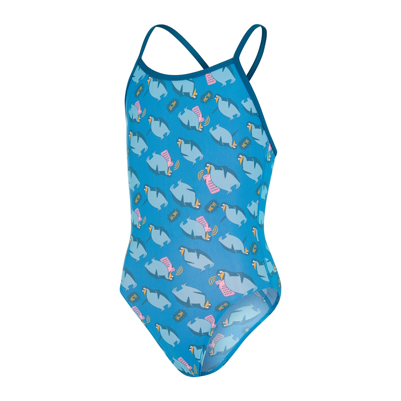 Imagem 0 de Fato de Banho Infantil Allover Digital Vback Speedo